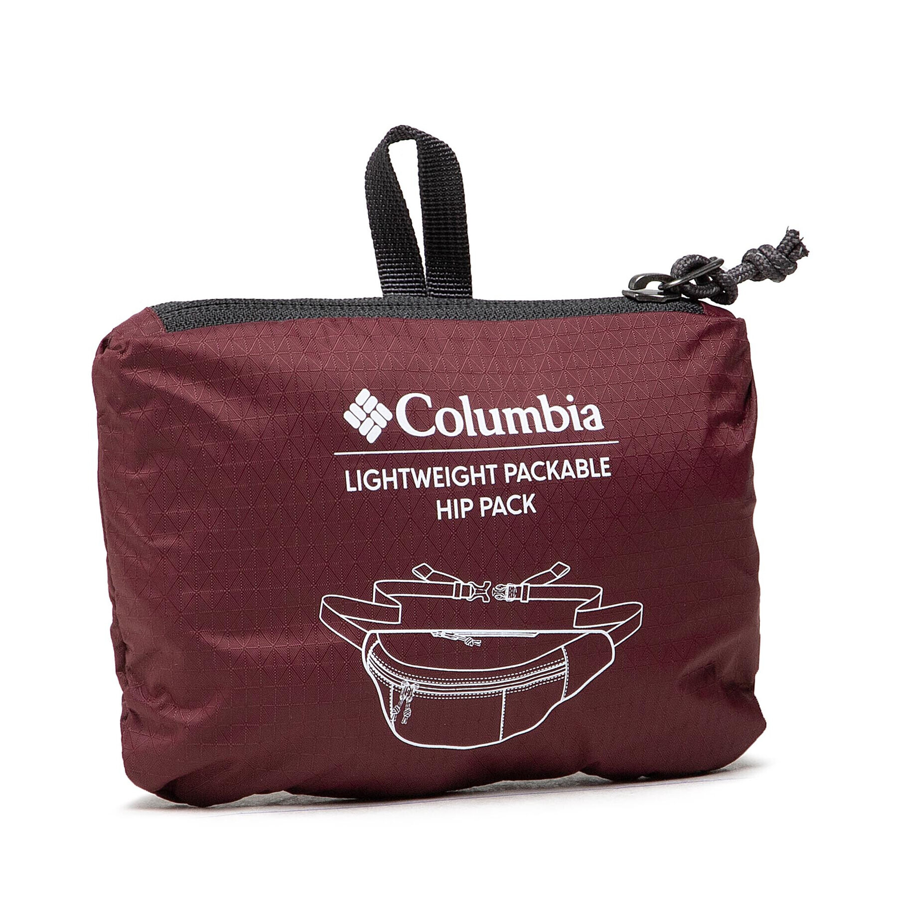 Columbia Чанта за кръст Lightweight Packable Hip Pack 1890831671 Бордо - Pepit.bg