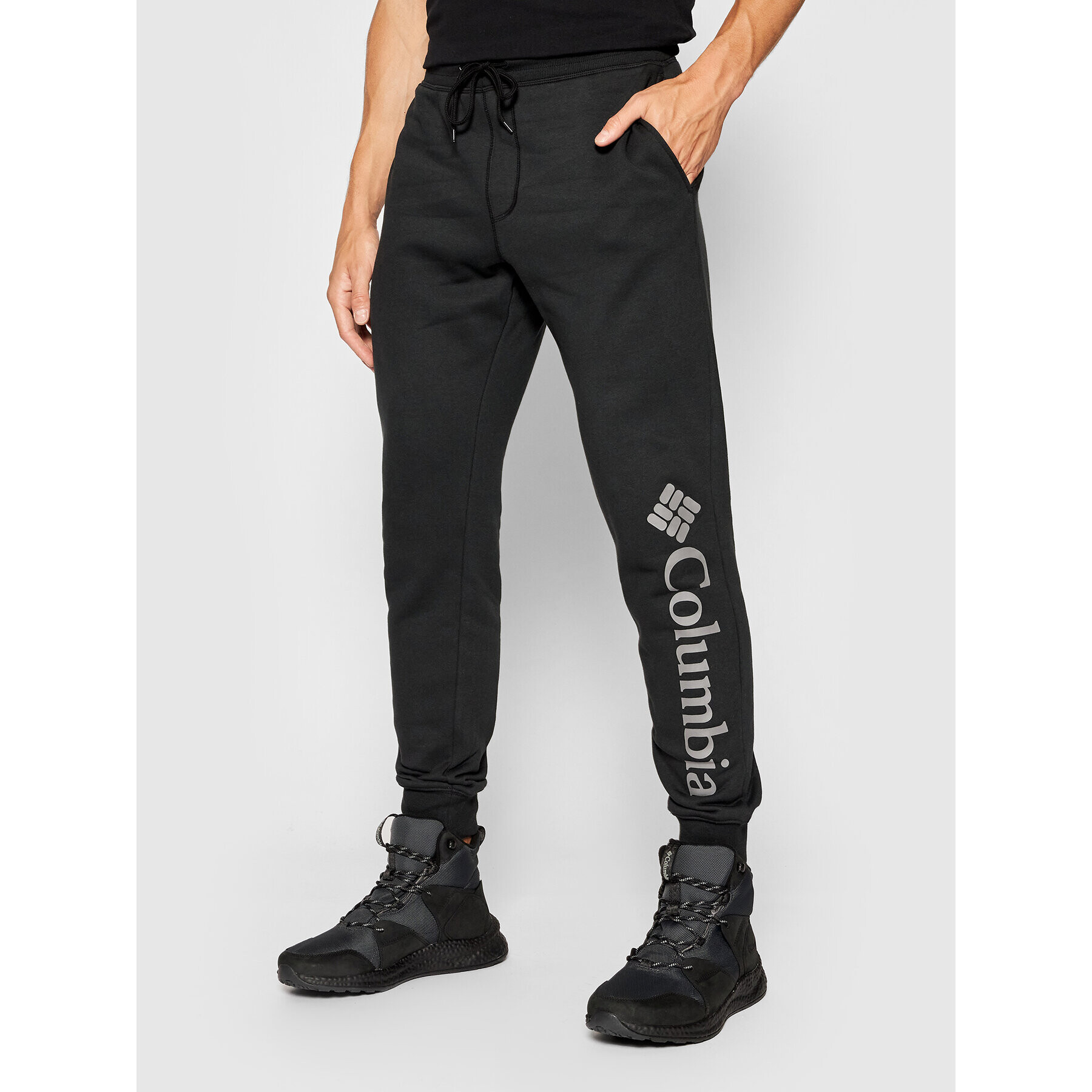 Columbia Долнище анцуг Csc Logo 1911601 Черен Regular Fit - Pepit.bg