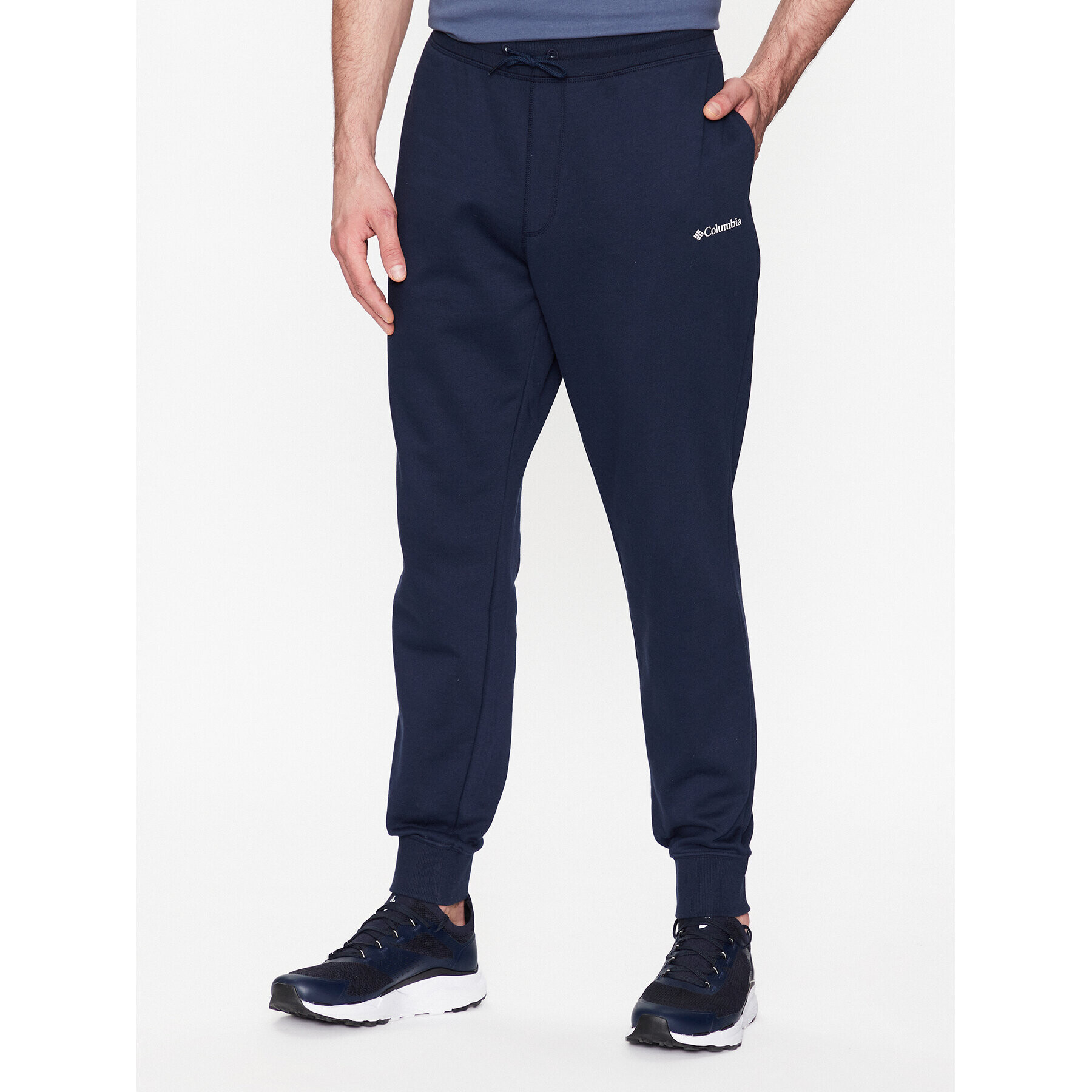 Columbia Долнище анцуг Csc Logo Тъмносин Regular Fit - Pepit.bg
