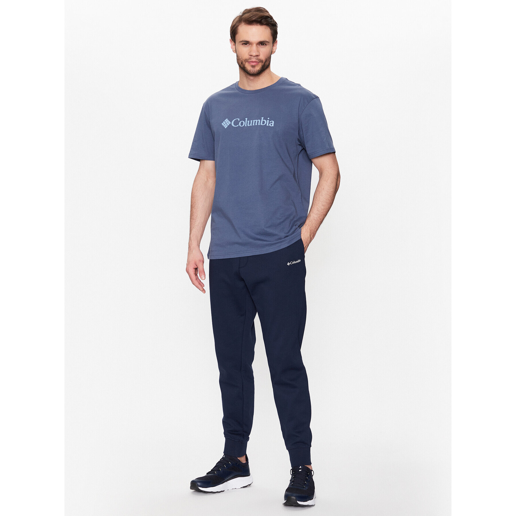 Columbia Долнище анцуг Csc Logo Тъмносин Regular Fit - Pepit.bg