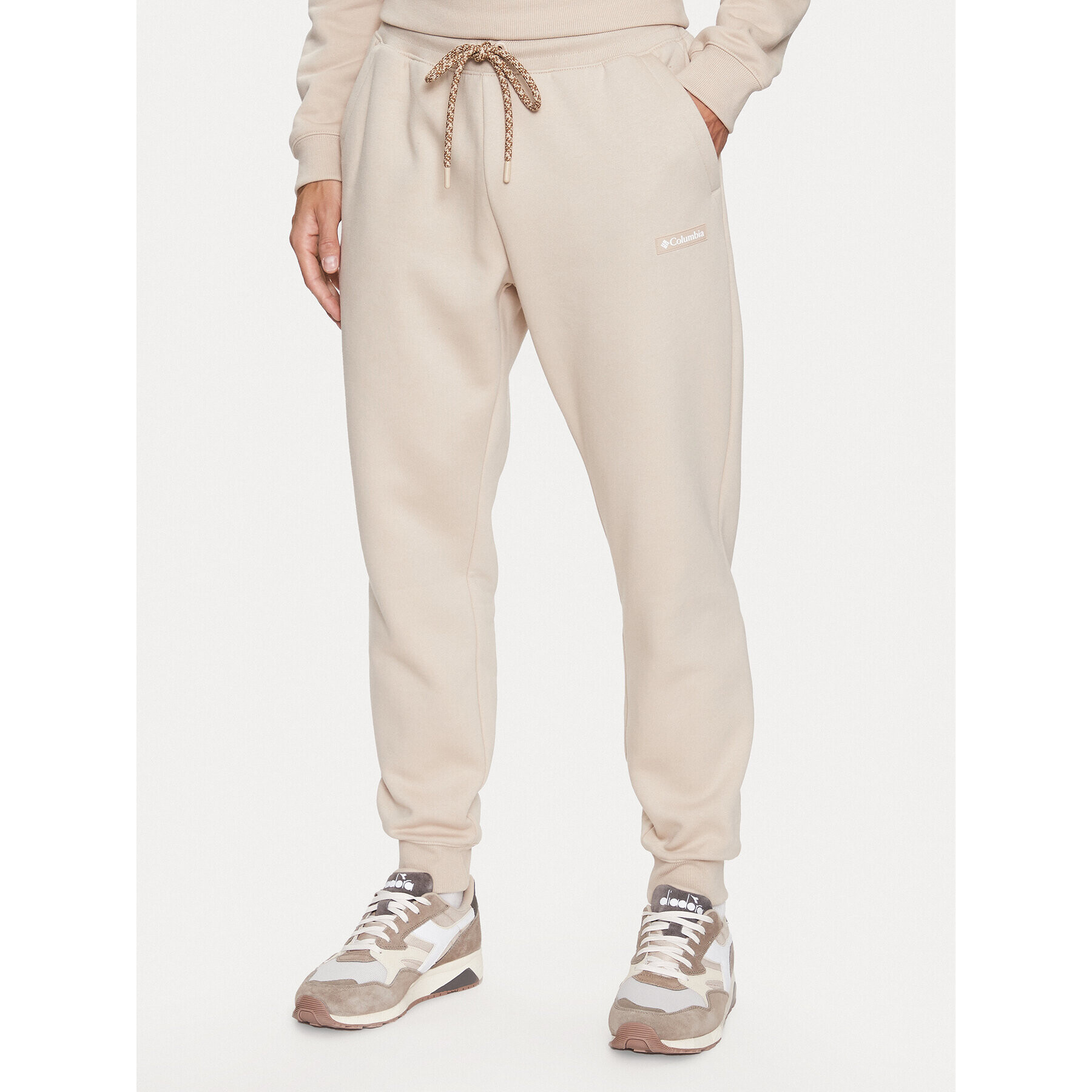 Columbia Долнище анцуг Marble Canyon™ Heavyweight Fleece Pant Кафяв Regular Fit - Pepit.bg