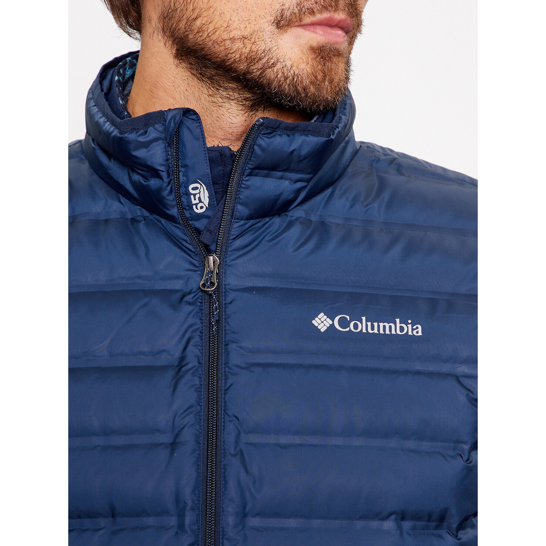 Columbia Елек Lake 22™ Down Vest Син Regular Fit - Pepit.bg