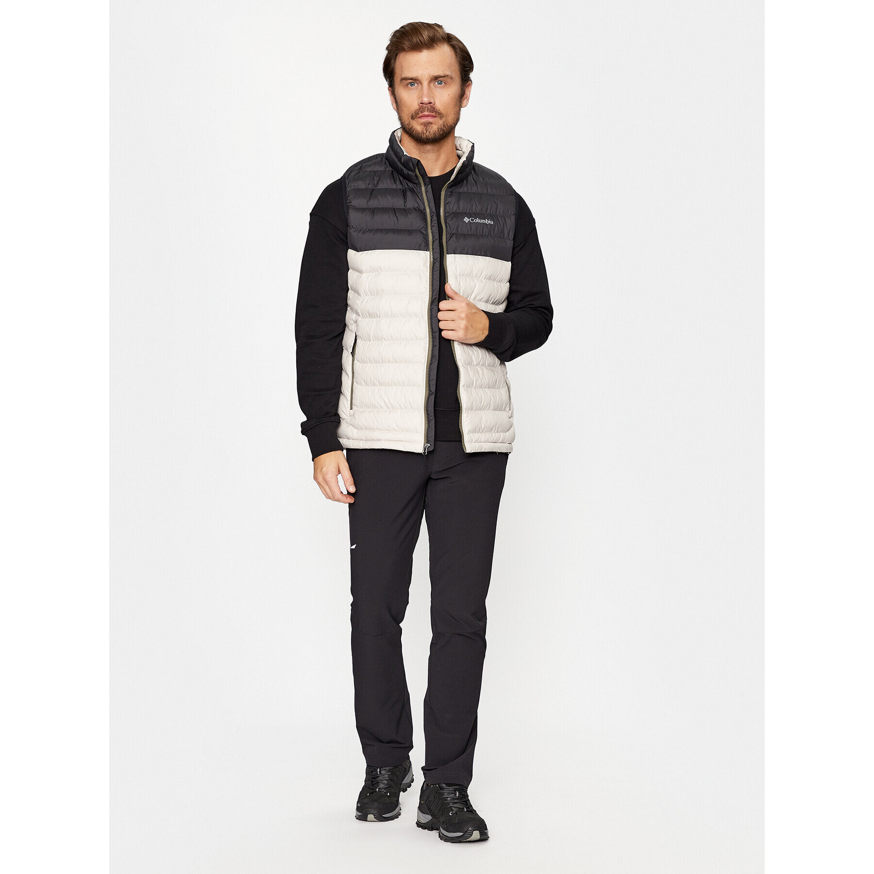 Columbia Елек Powder Lite™ Vest Кафяв Regular Fit - Pepit.bg