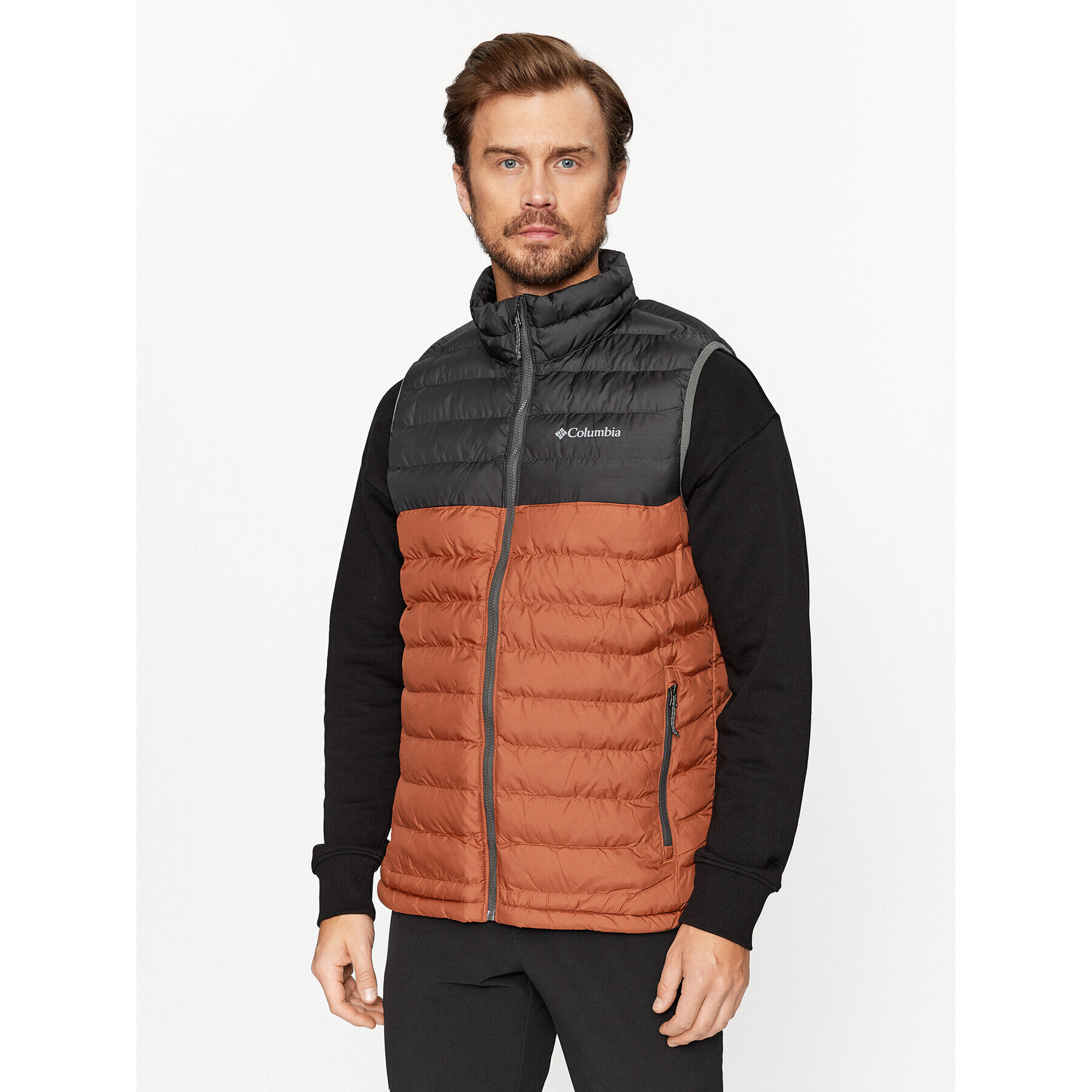 Columbia Елек Powder Lite™ Vest Оранжев Regular Fit - Pepit.bg