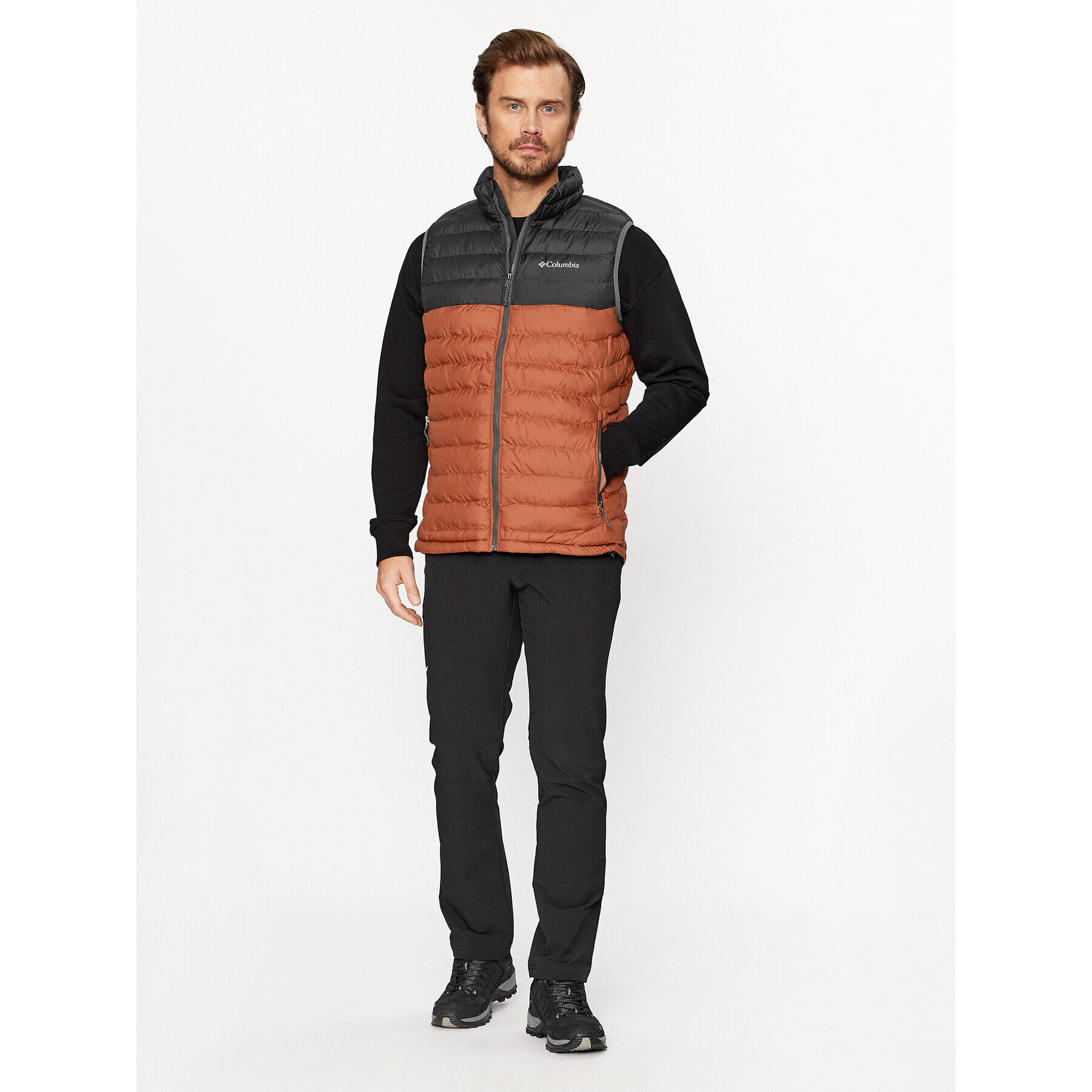 Columbia Елек Powder Lite™ Vest Оранжев Regular Fit - Pepit.bg