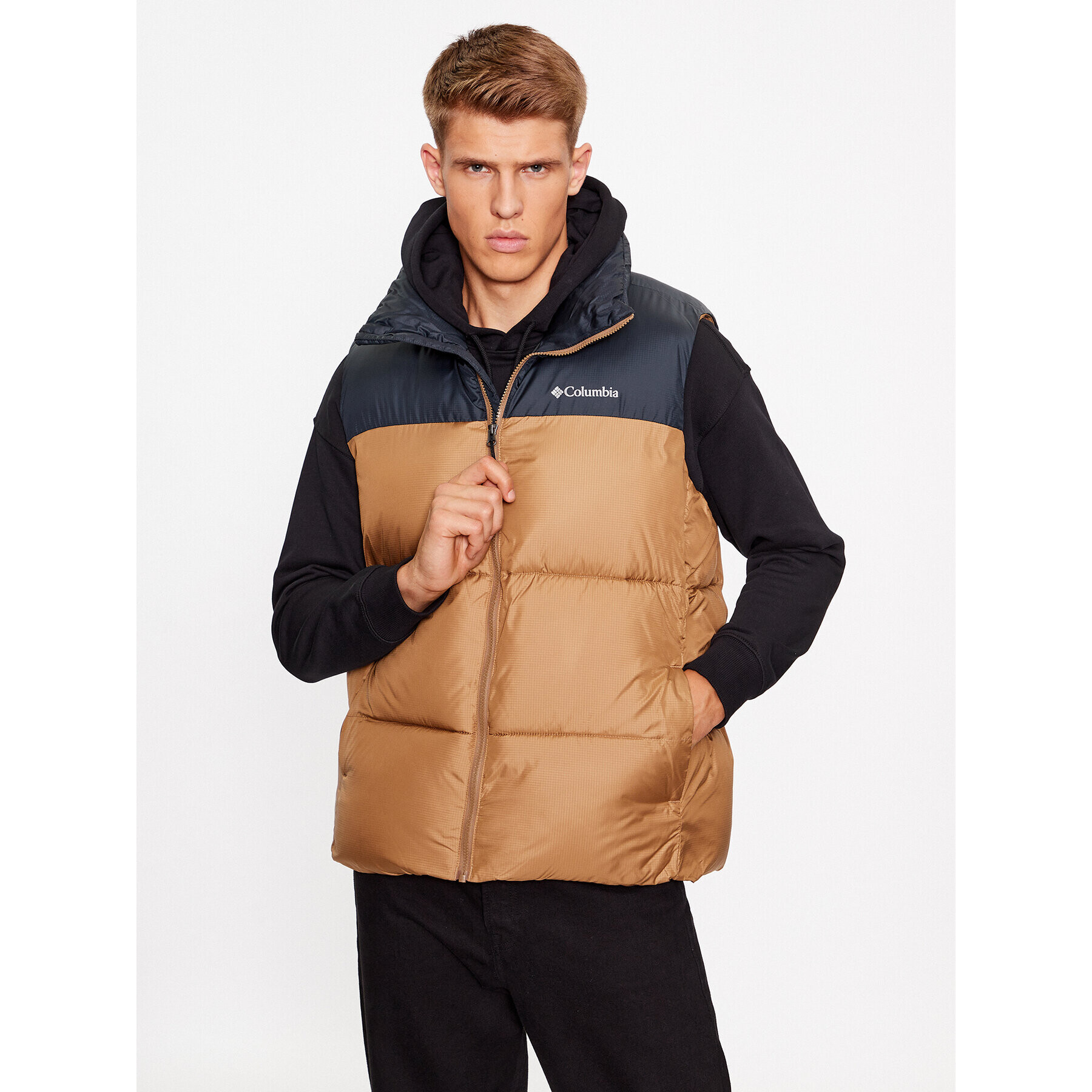 Columbia Елек Puffect™ II Vest Кафяв Regular Fit - Pepit.bg