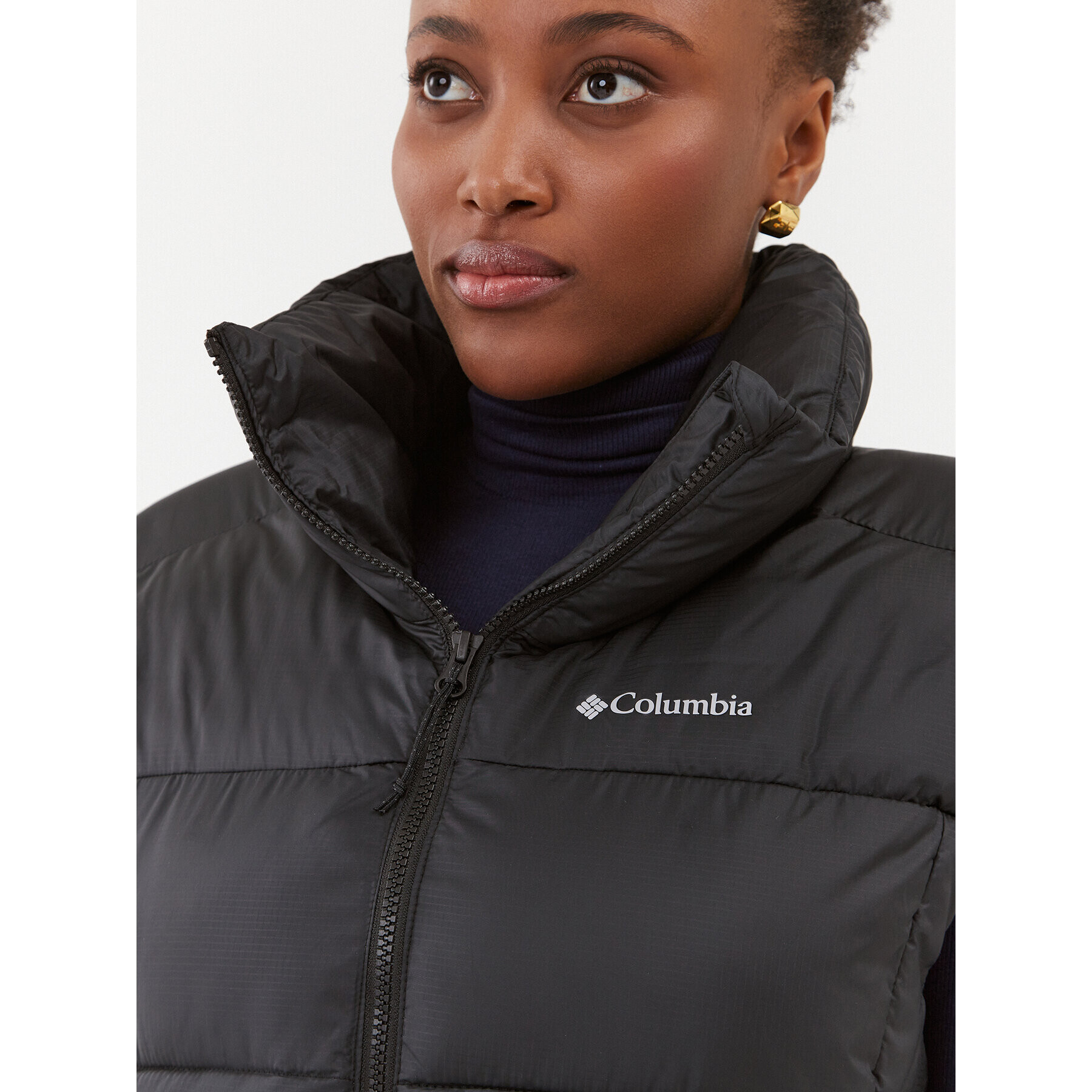 Columbia Елек Puffect™ Mid Vest Черен Regular Fit - Pepit.bg
