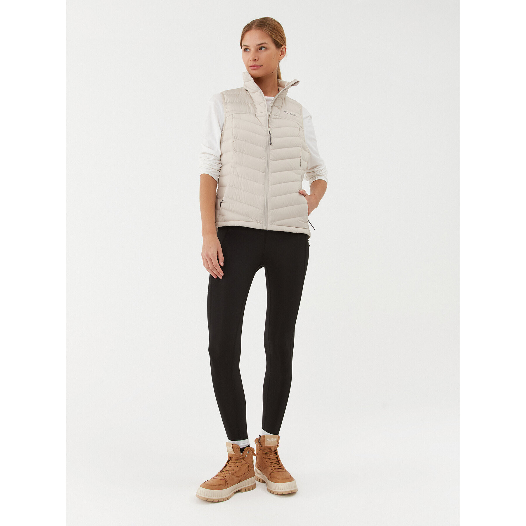 Columbia Елек Westridge™ Down Vest 205127 Кафяв Regular Fit - Pepit.bg