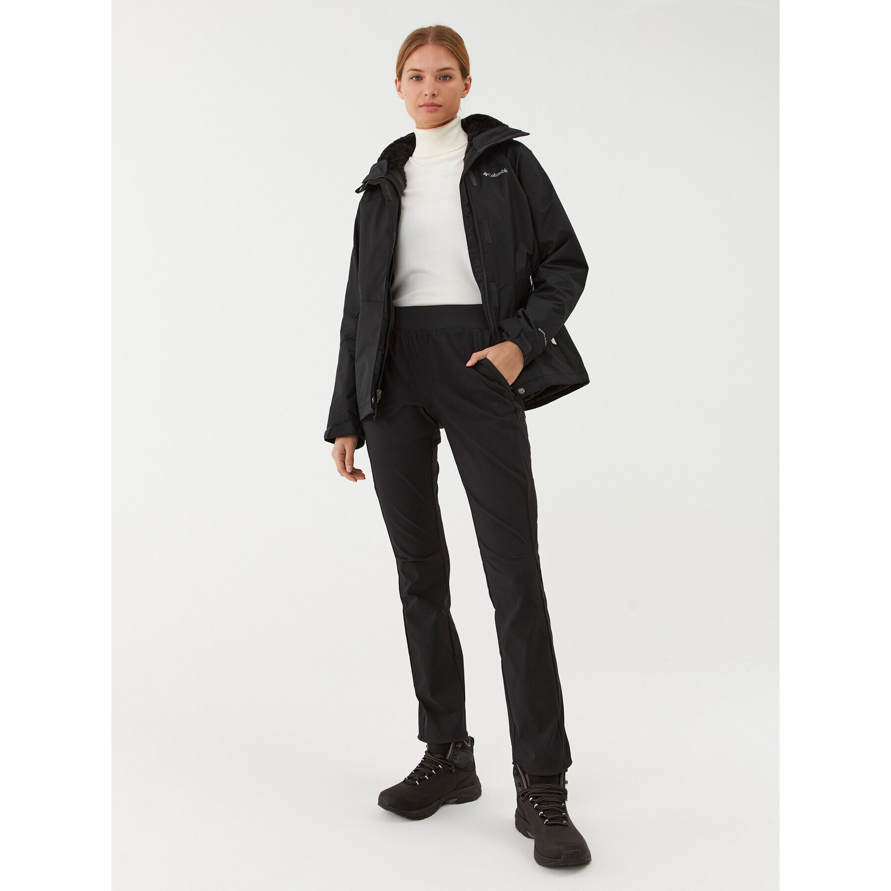 Columbia Outdoor яке Bugaboo™ II Fleece Interchange 1799241 Черен Regular Fit - Pepit.bg