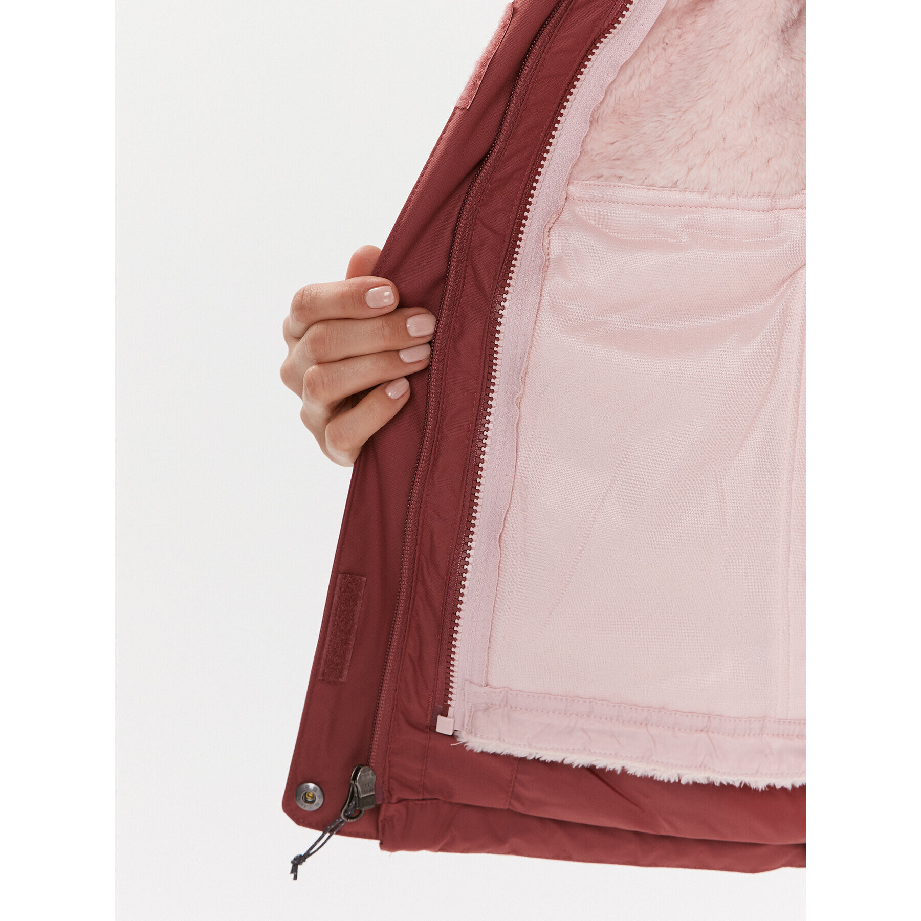 Columbia Outdoor яке Bugaboo™ II Fleece Interchange Jacket Червен Regular Fit - Pepit.bg