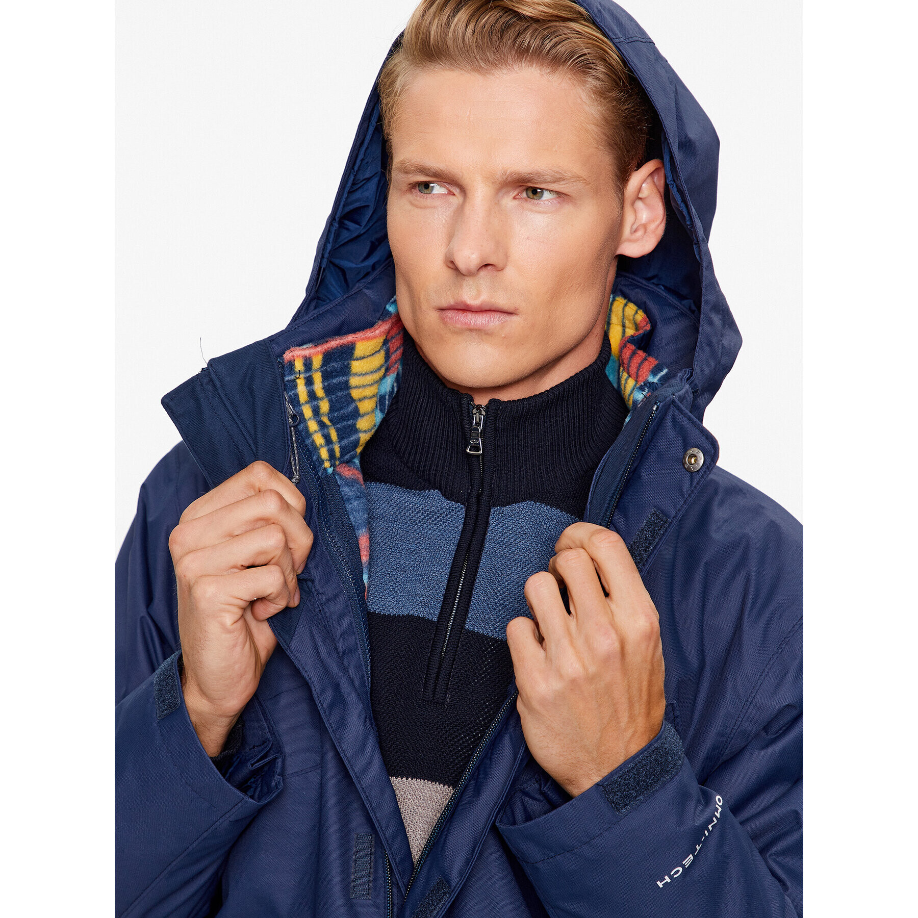 Columbia Outdoor яке Bugaboo™ II Fleece Interchange Jacket Син Regular Fit - Pepit.bg