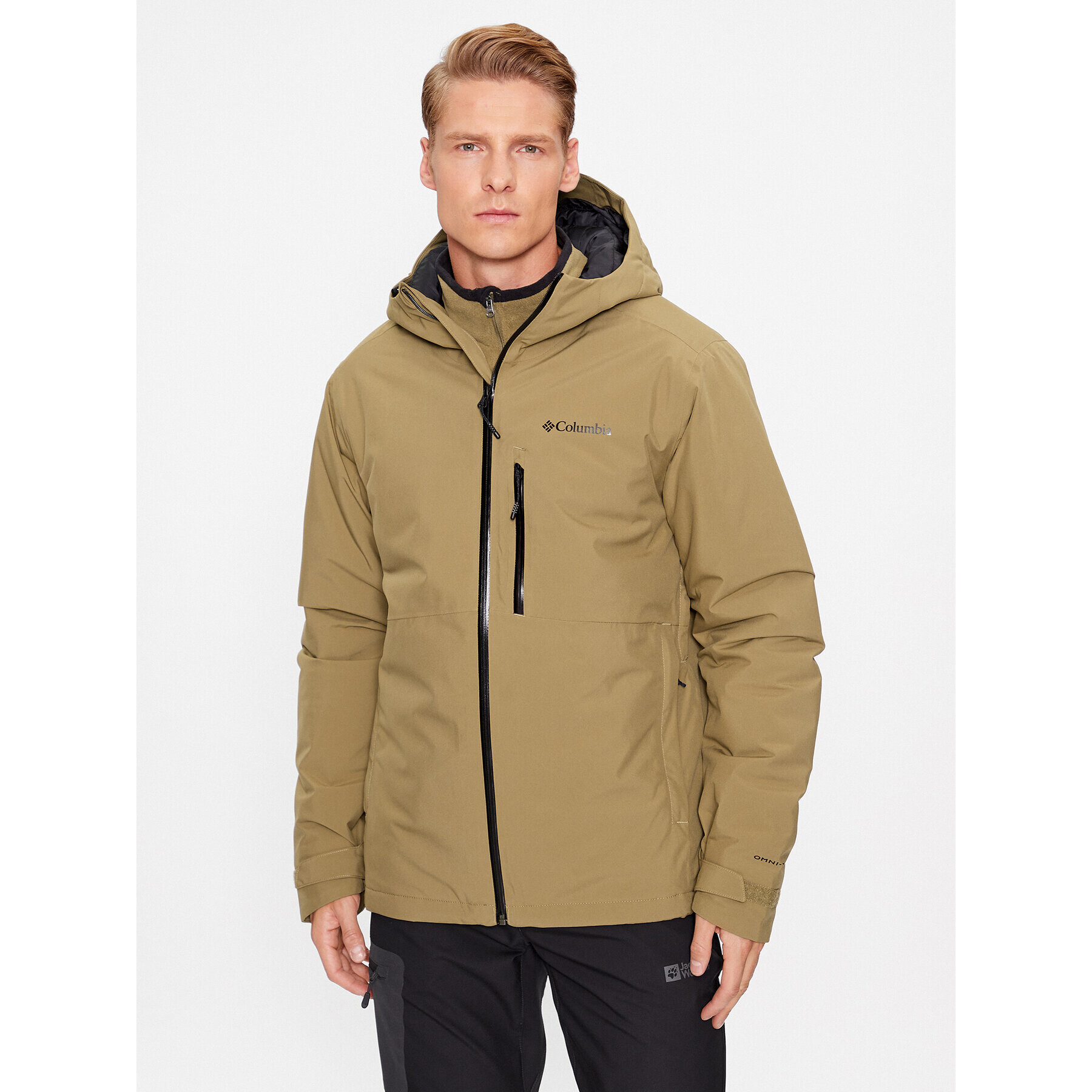 Columbia Outdoor яке Explorer's Edge™ Insulated Jacket Кафяв Regular Fit - Pepit.bg