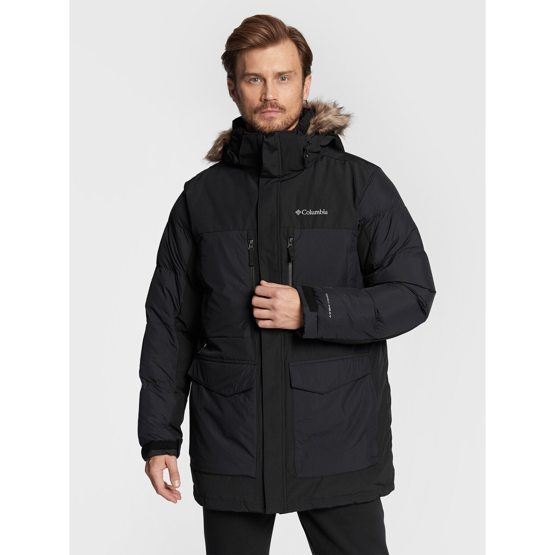 Columbia Зимно яке Peak Fusion™ 1957493 Черен Regular Fit - Pepit.bg