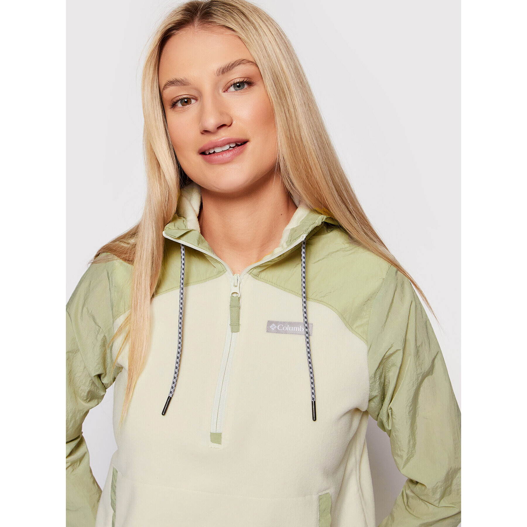 Columbia Полар Ali Peak Overlay 1992263 Бежов Regular Fit - Pepit.bg