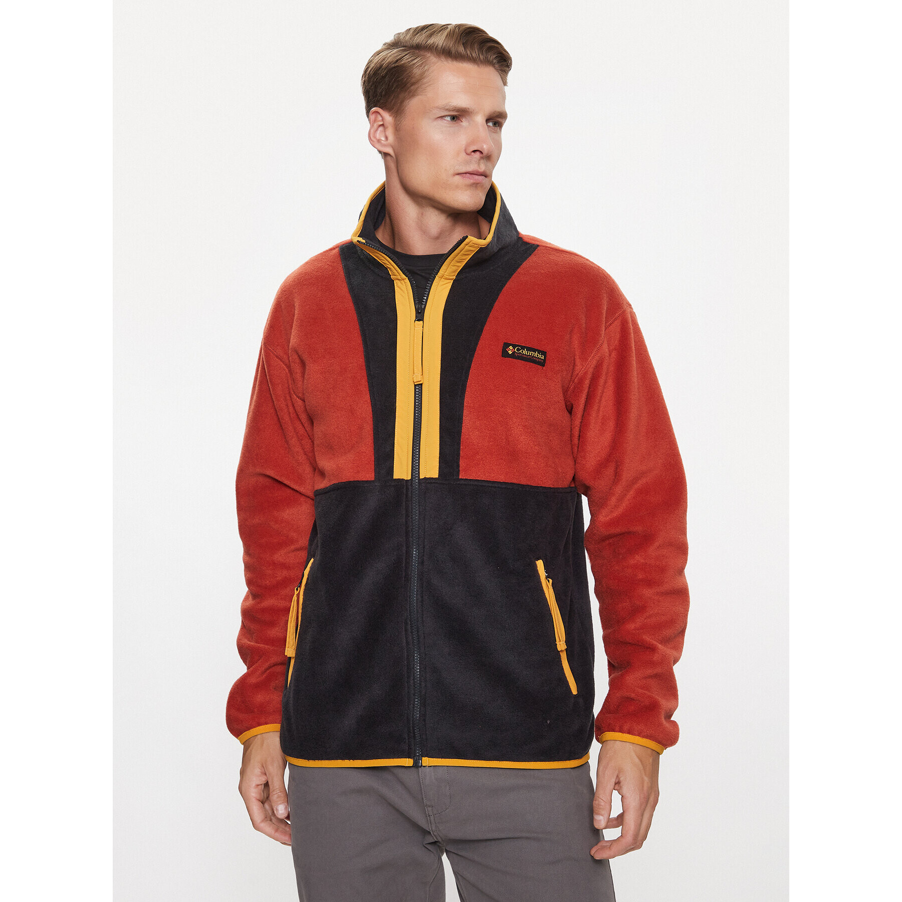 Columbia Полар Back Bowl™ Full Zip Fleece Оранжев Regular Fit - Pepit.bg