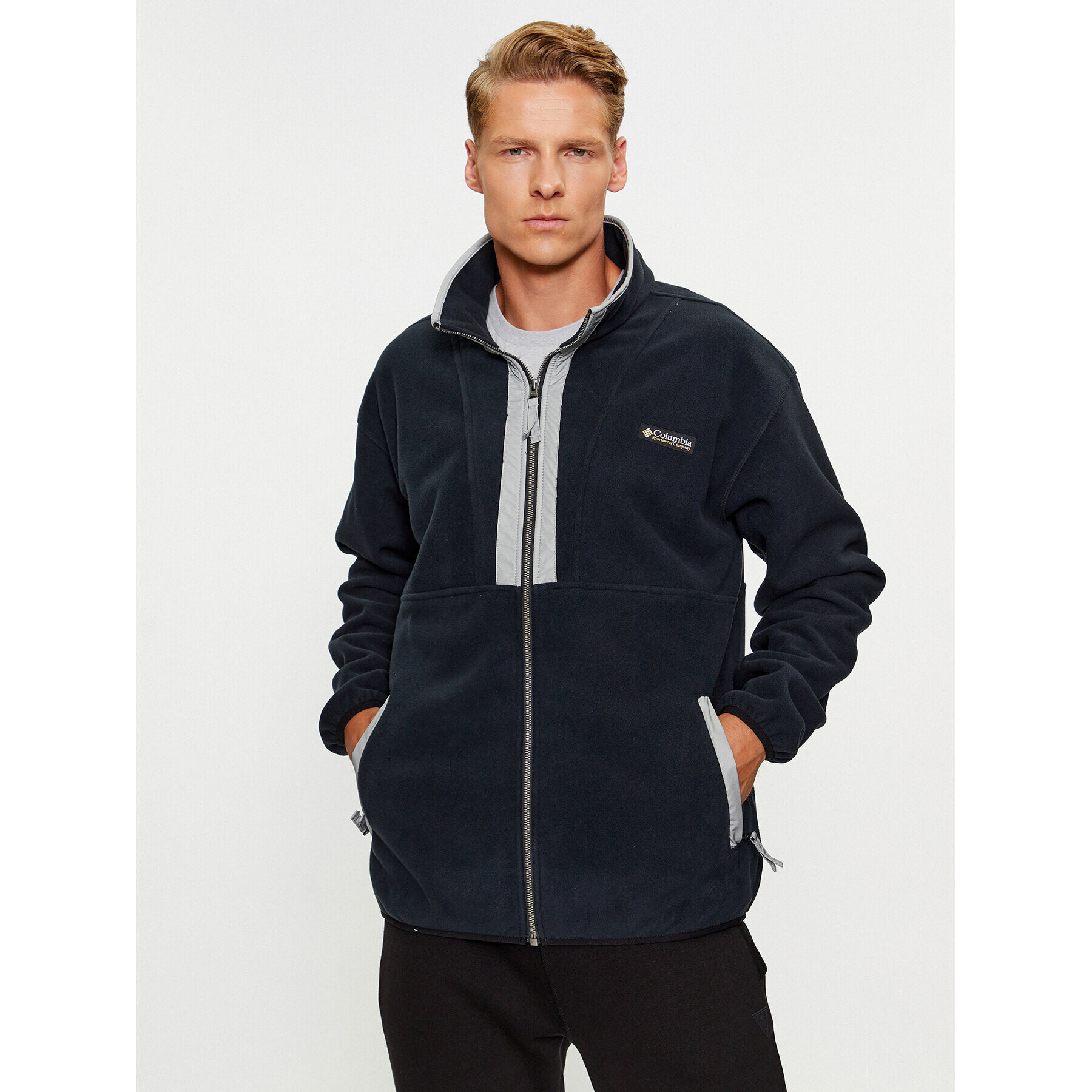 Columbia Полар Backbowl™ Remastered Fleece Черен Regular Fit - Pepit.bg