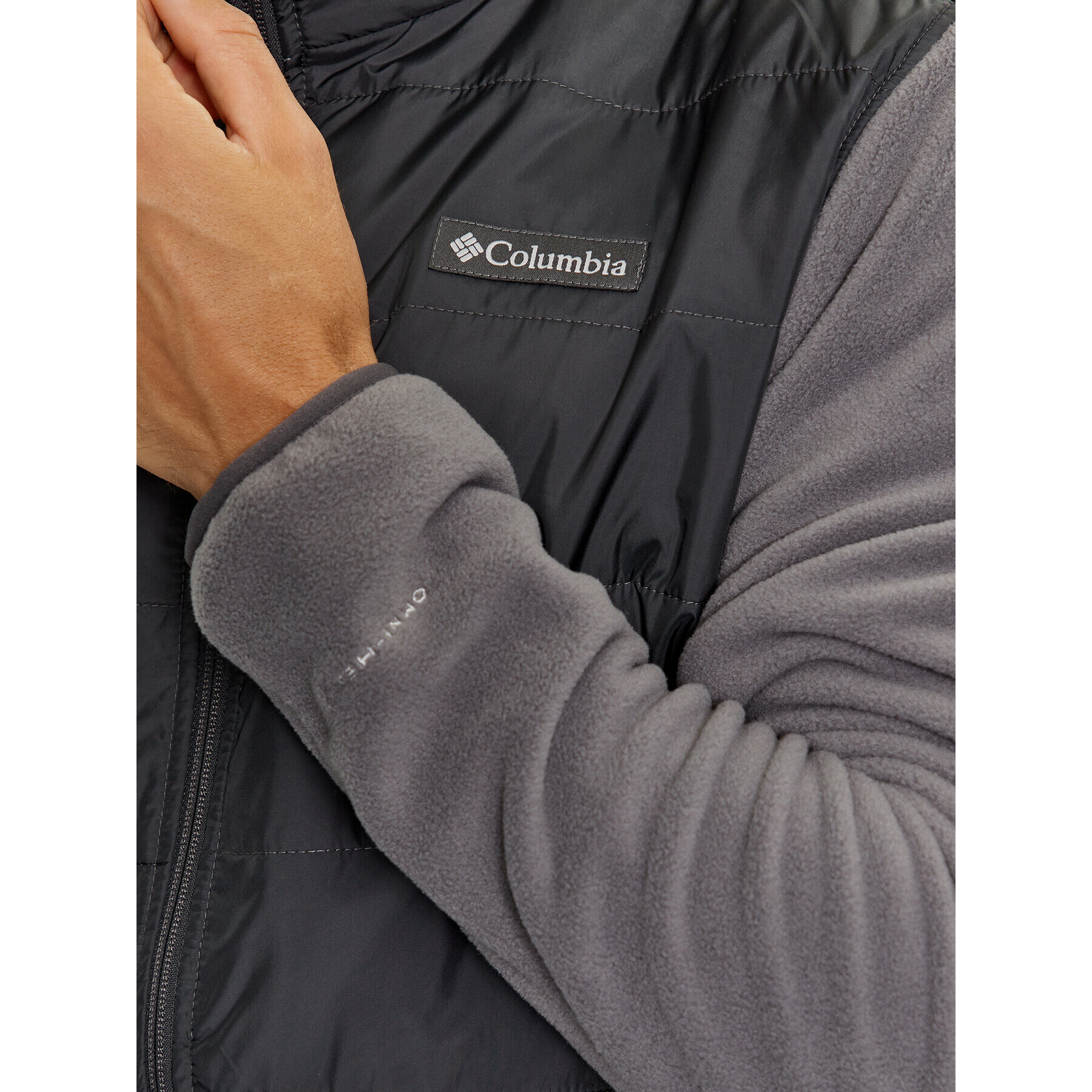 Columbia Полар Basin Butte™ Fleece Full Zip Сив Regular Fit - Pepit.bg