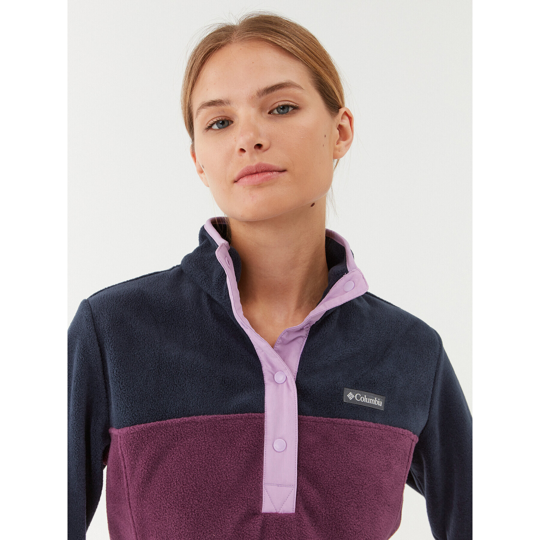 Columbia Полар Benton Springs™ 1/2 Snap Pullover Червен Regular Fit - Pepit.bg