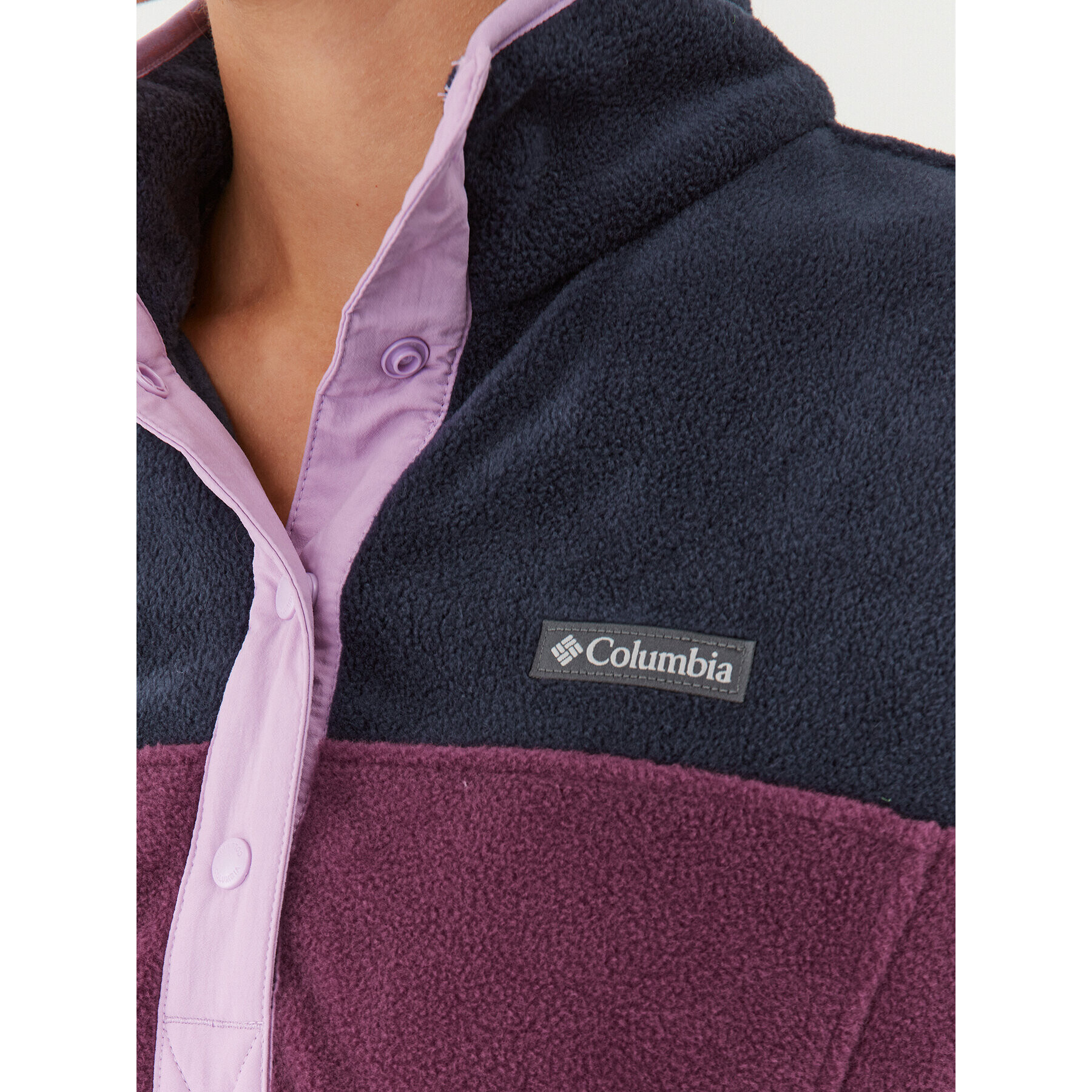 Columbia Полар Benton Springs™ 1/2 Snap Pullover Червен Regular Fit - Pepit.bg