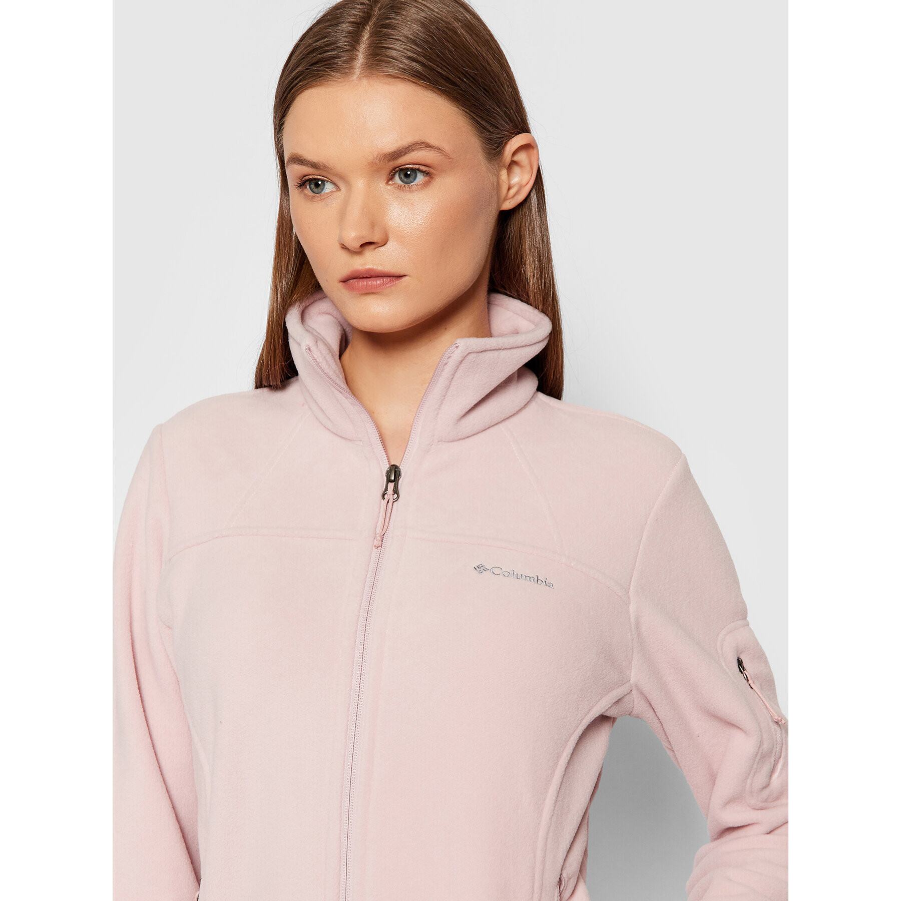 Columbia Полар Fast Trek 1465351 Розов Regular Fit - Pepit.bg
