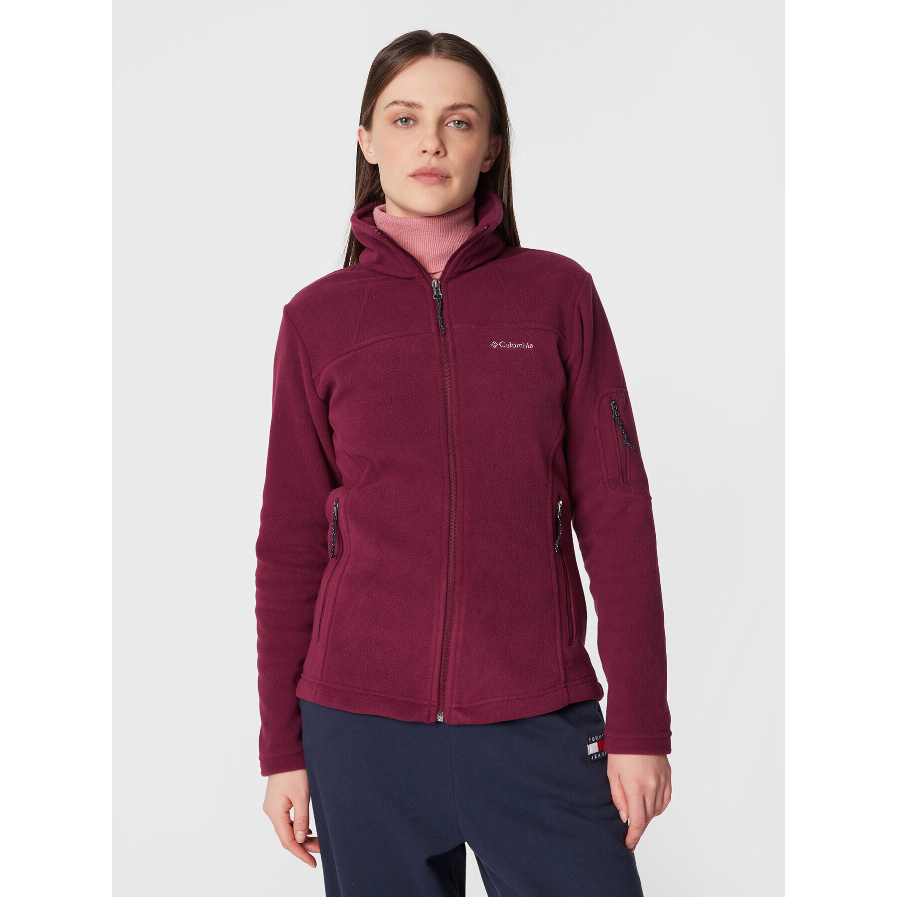 Columbia Полар Fast Trek™ II 1465351 Виолетов Regular Fit - Pepit.bg