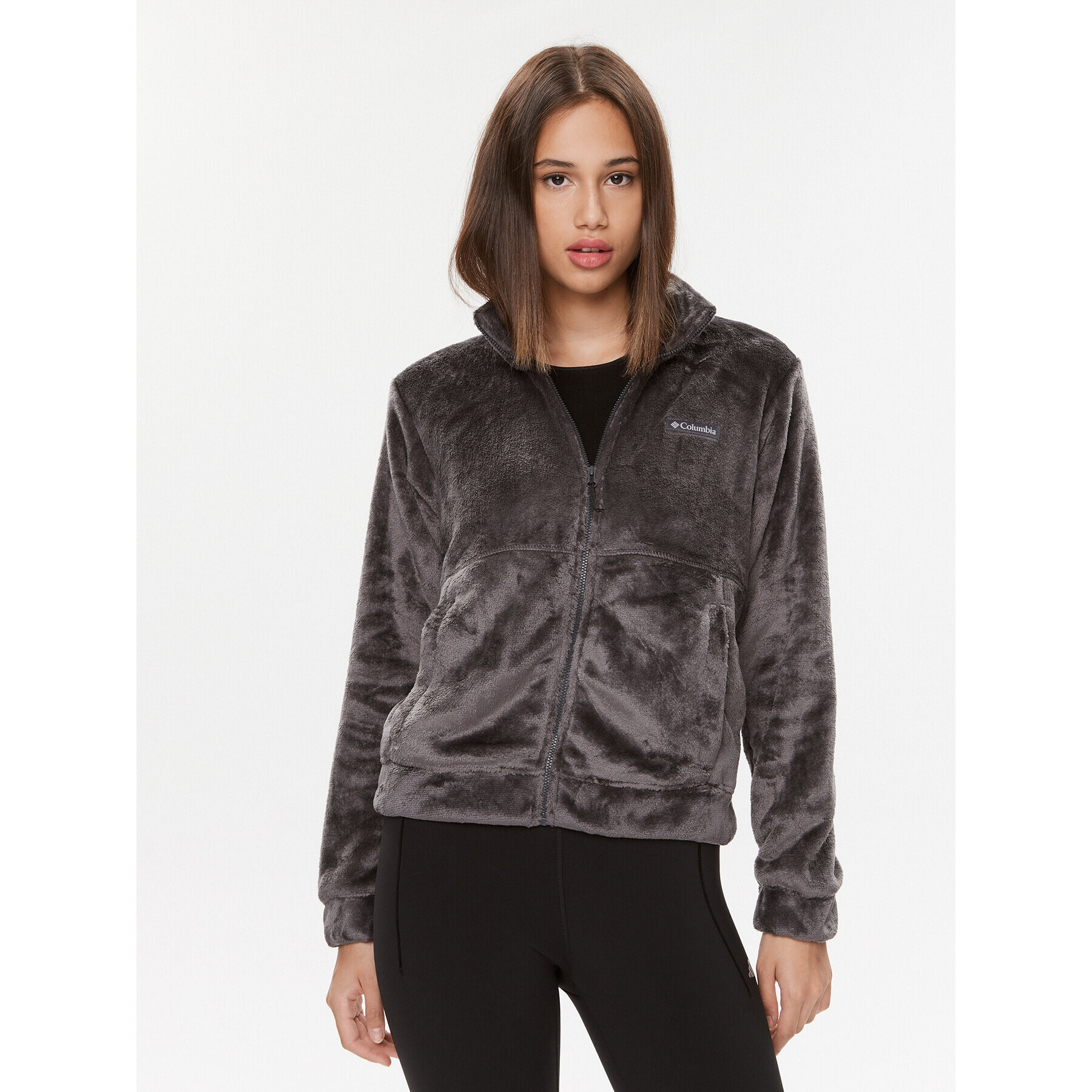 Columbia Полар Fireside™ FZ Jacket Черен Regular Fit - Pepit.bg