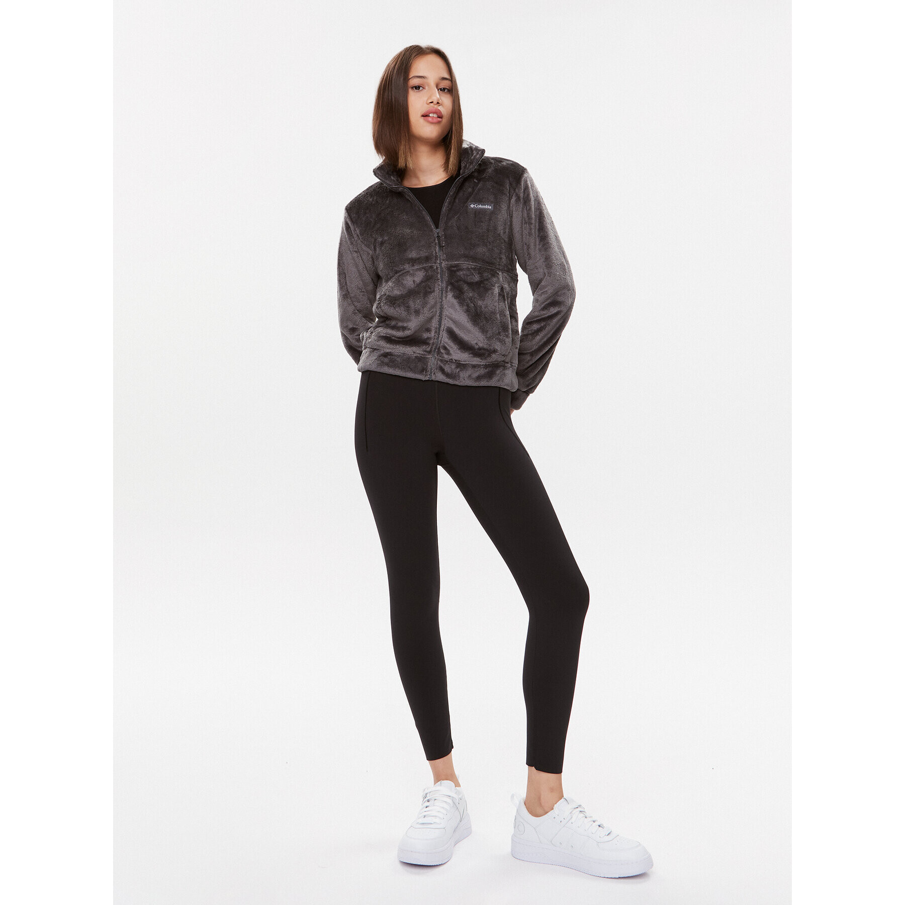 Columbia Полар Fireside™ FZ Jacket Черен Regular Fit - Pepit.bg