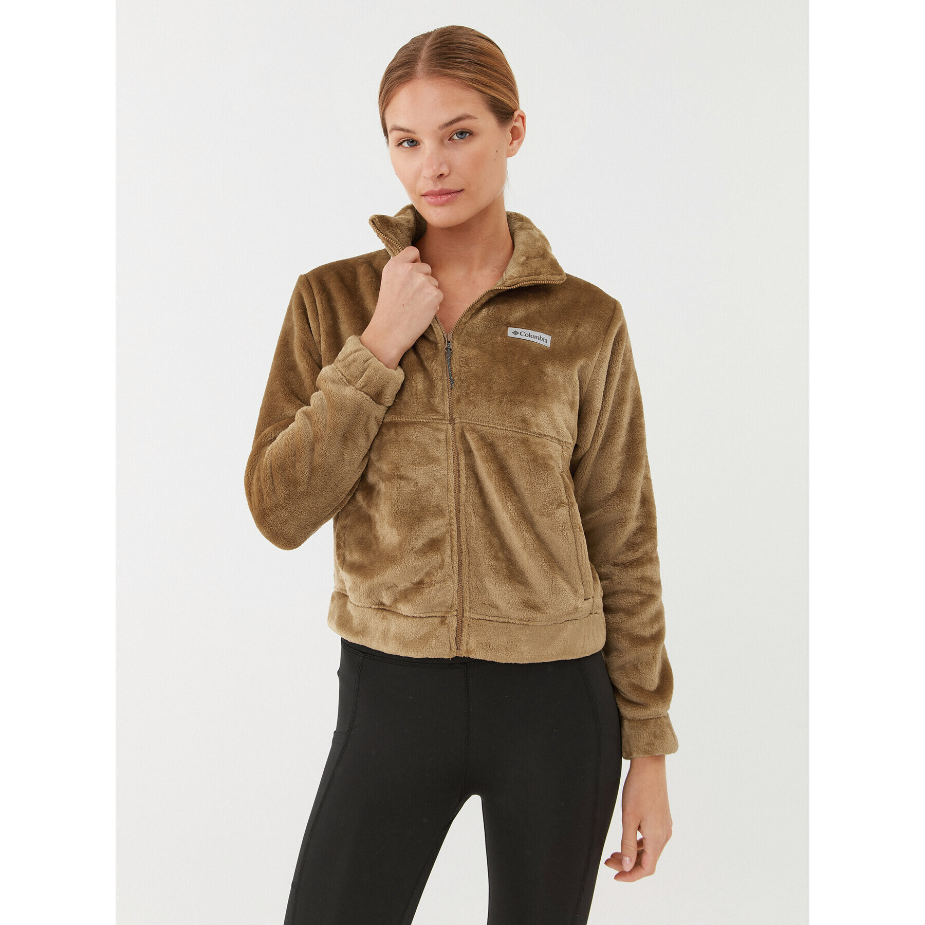 Columbia Полар Fireside™ FZ Jacket Кафяв Regular Fit - Pepit.bg