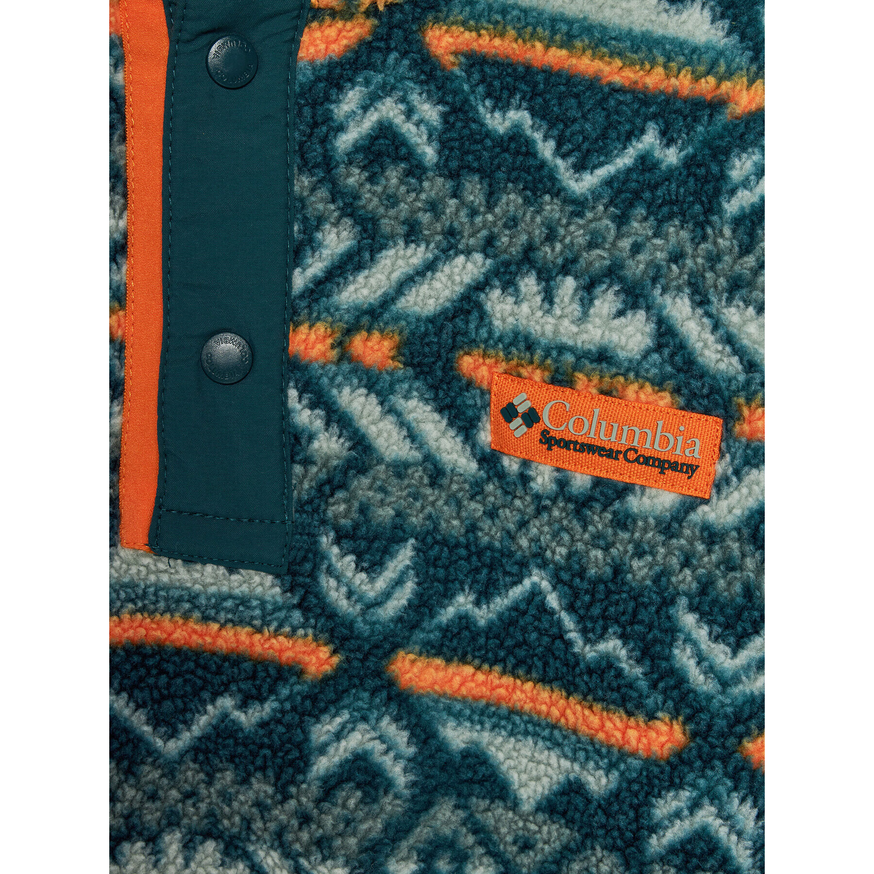 Columbia Полар Helvetia™ Half Snap Fleece Син Regular Fit - Pepit.bg