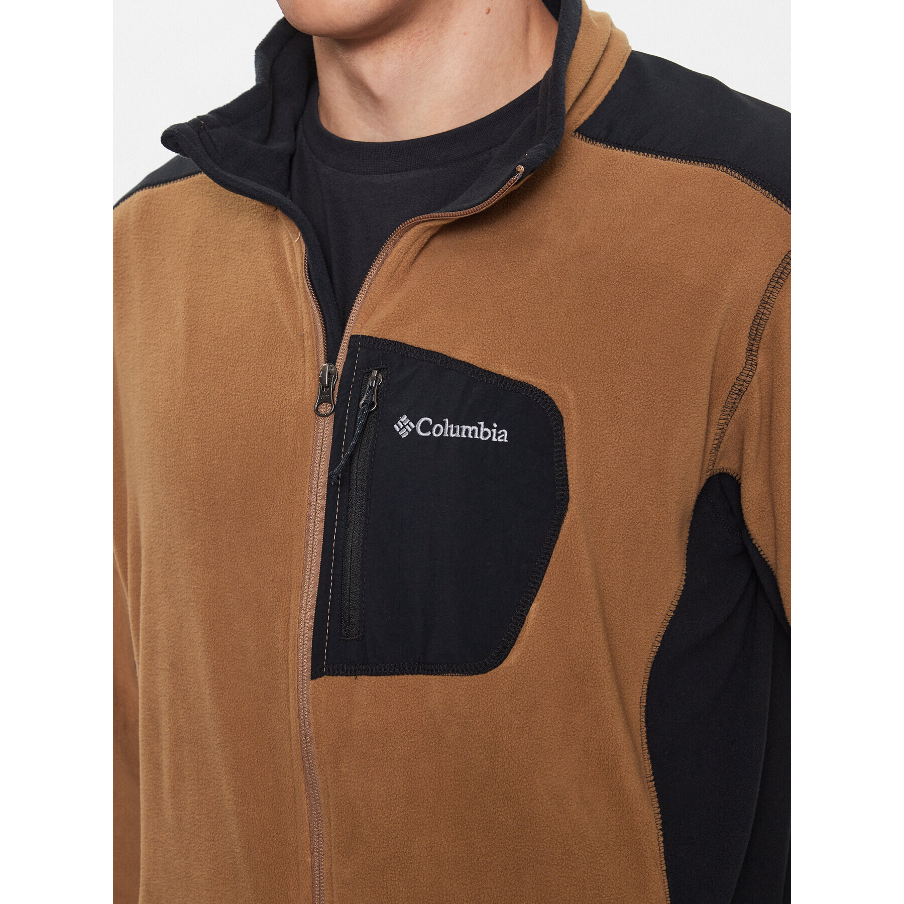 Columbia Полар Klamath Range™ Full Zip Кафяв Regular Fit - Pepit.bg