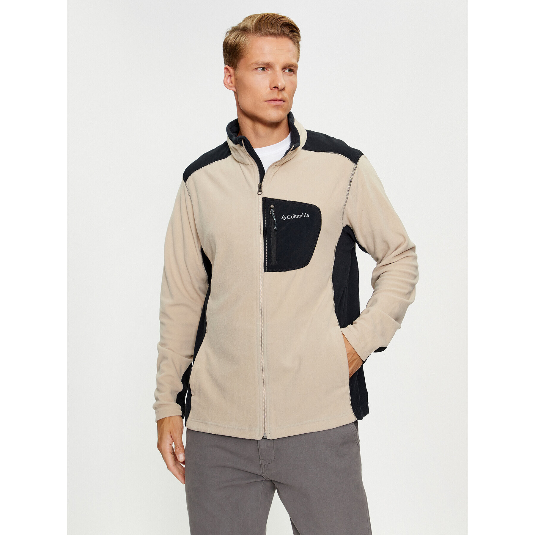 Columbia Полар Klamath Range™ Full Zip Кафяв Regular Fit - Pepit.bg