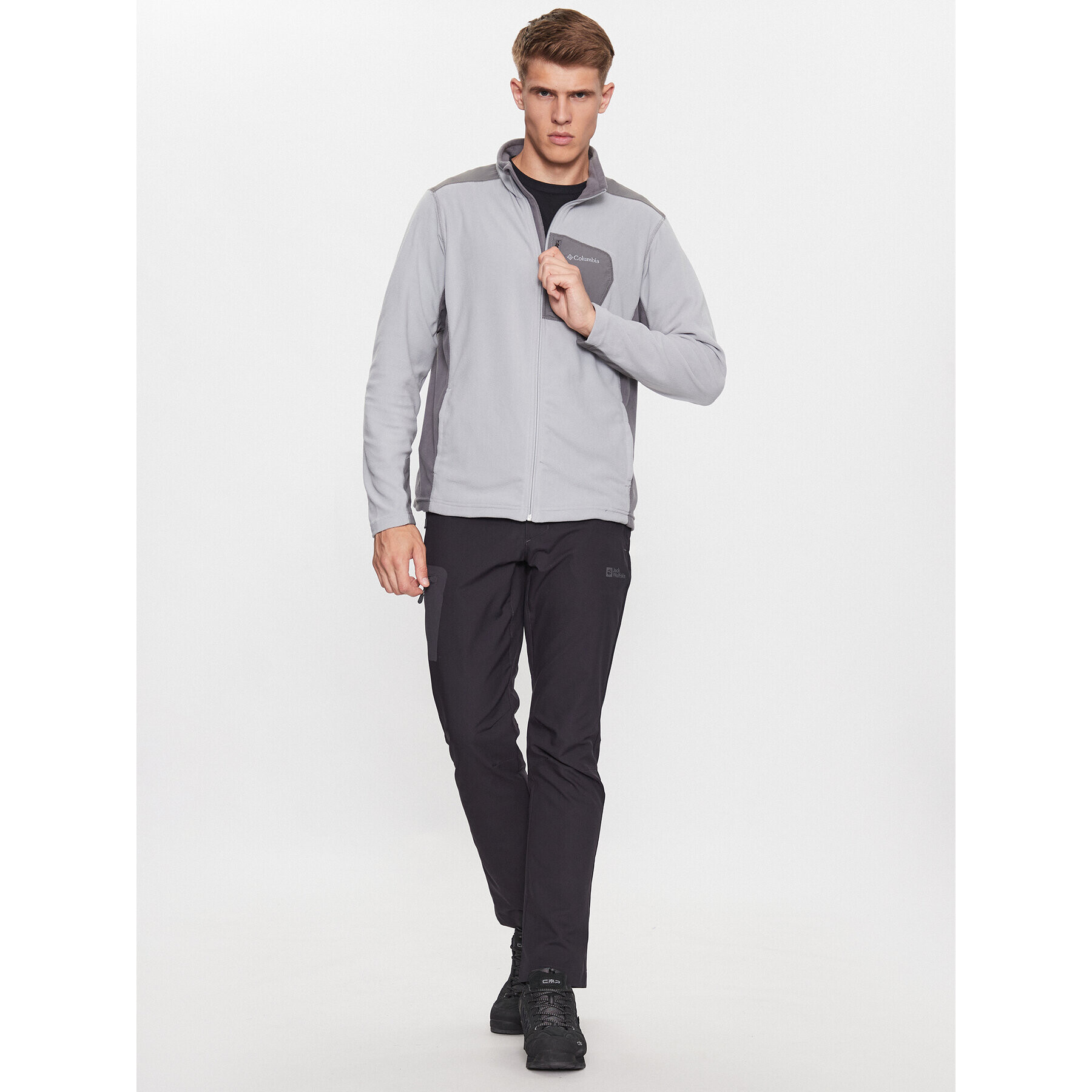 Columbia Полар Klamath Range™ Full Zip Сив Regular Fit - Pepit.bg