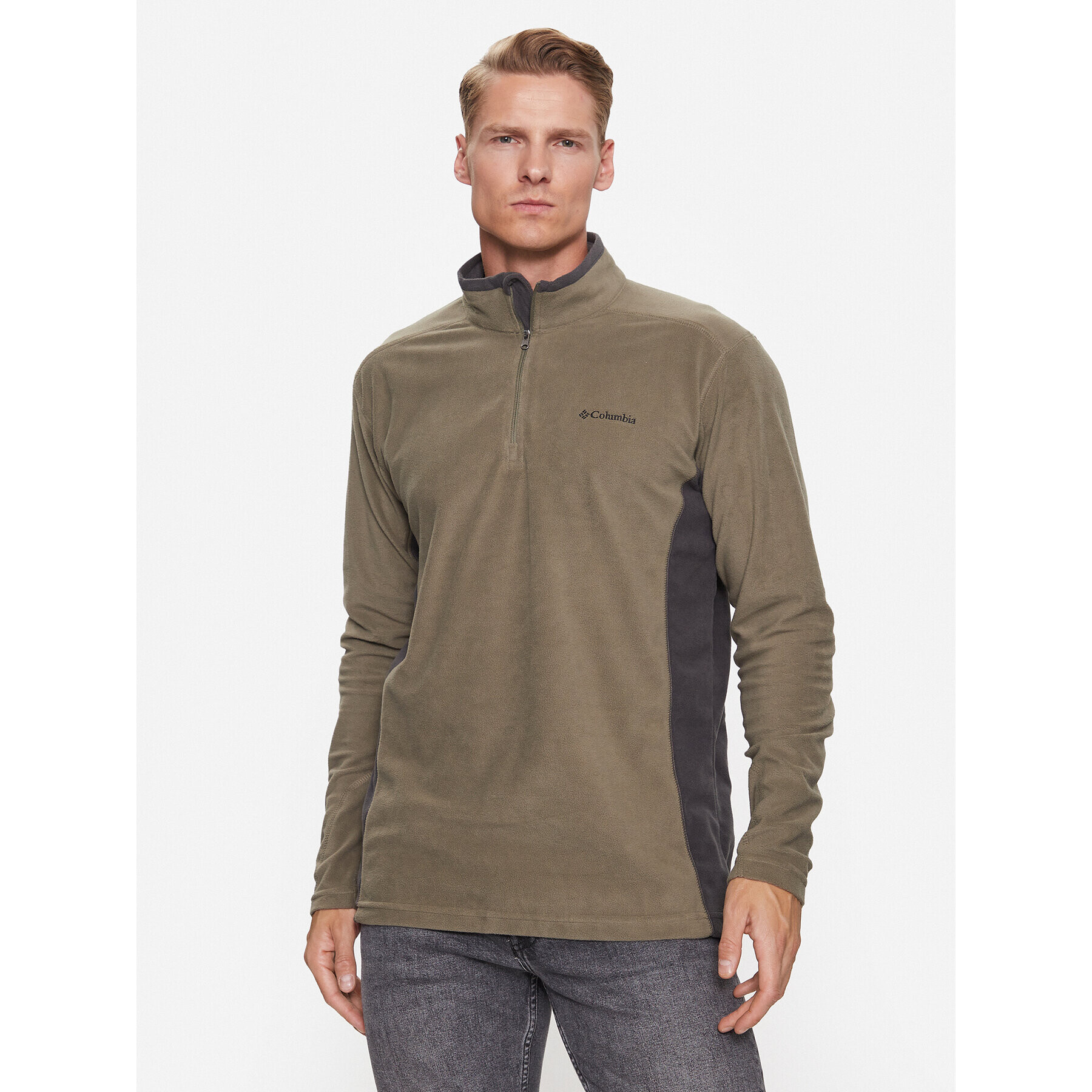Columbia Полар Klamath Range™ II Half Zip Зелен Regular Fit - Pepit.bg