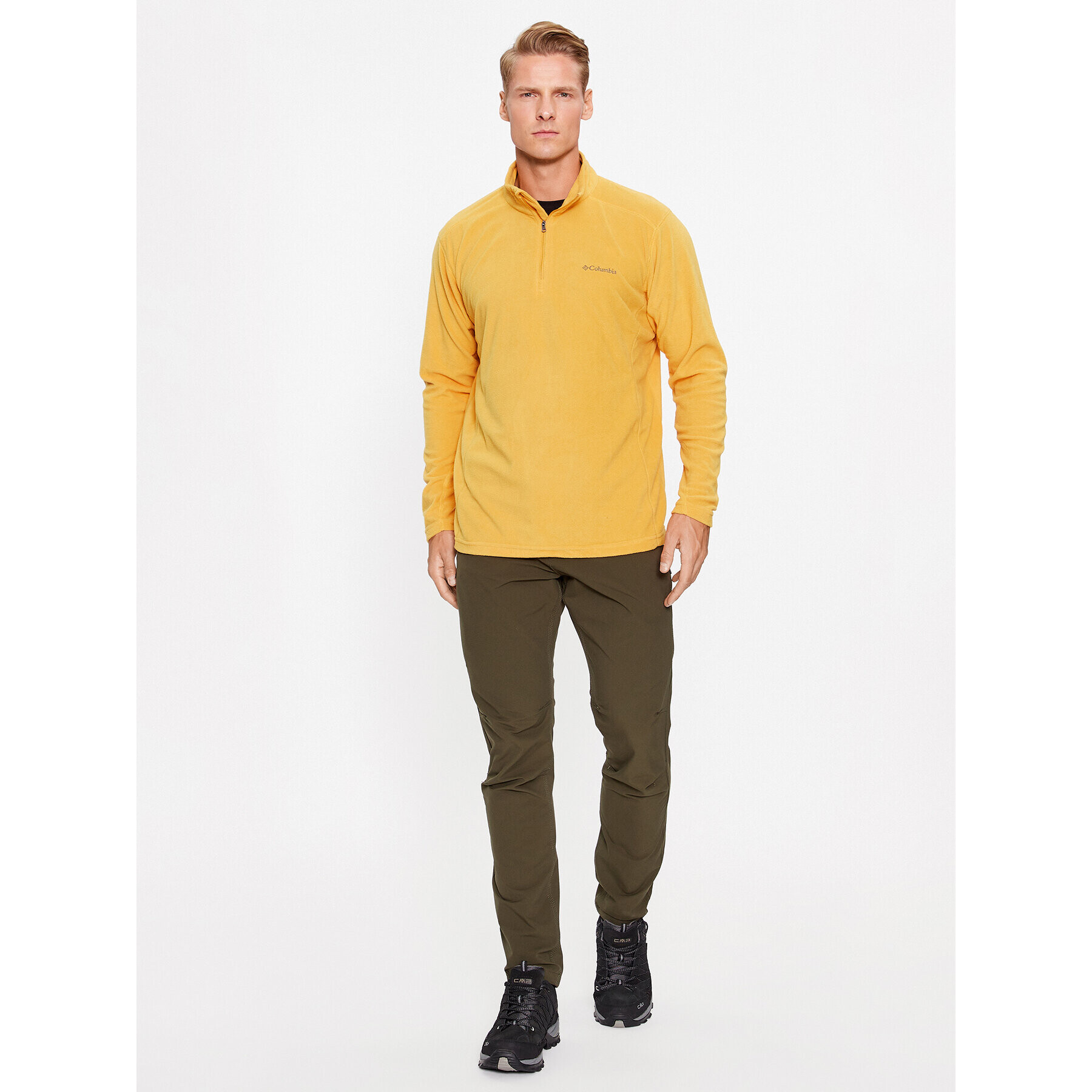 Columbia Полар Klamath Range™ II Half Zip Жълт Regular Fit - Pepit.bg