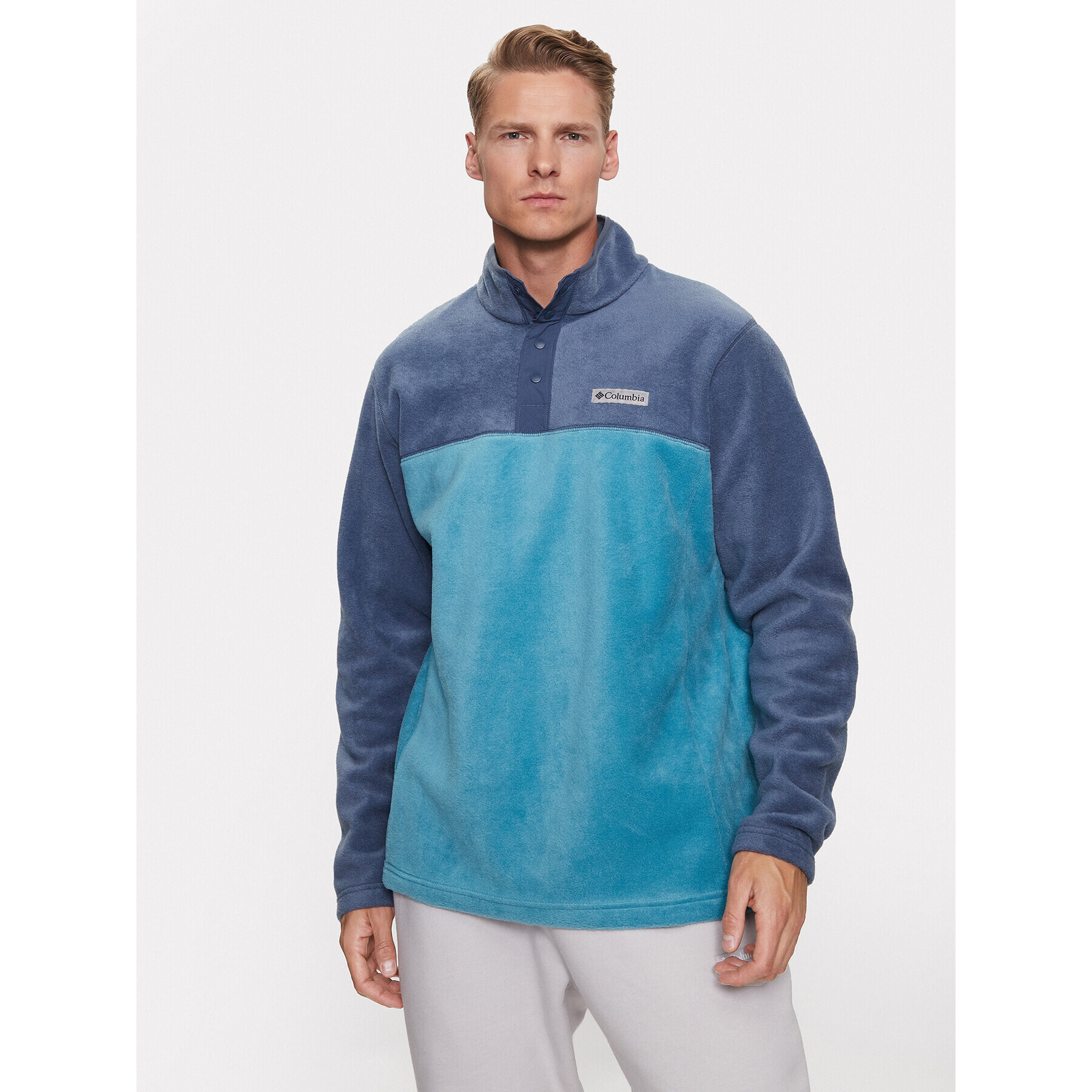 Columbia Полар Steens Mountain™ Half Snap Син Regular Fit - Pepit.bg