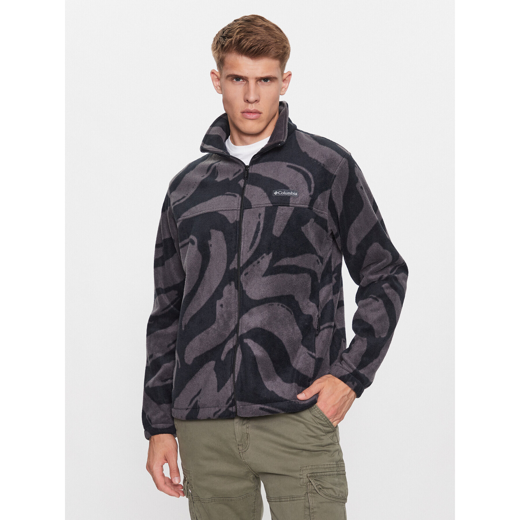 Columbia Полар Steens Mountain™ Printed Jacket Черен Regular Fit - Pepit.bg