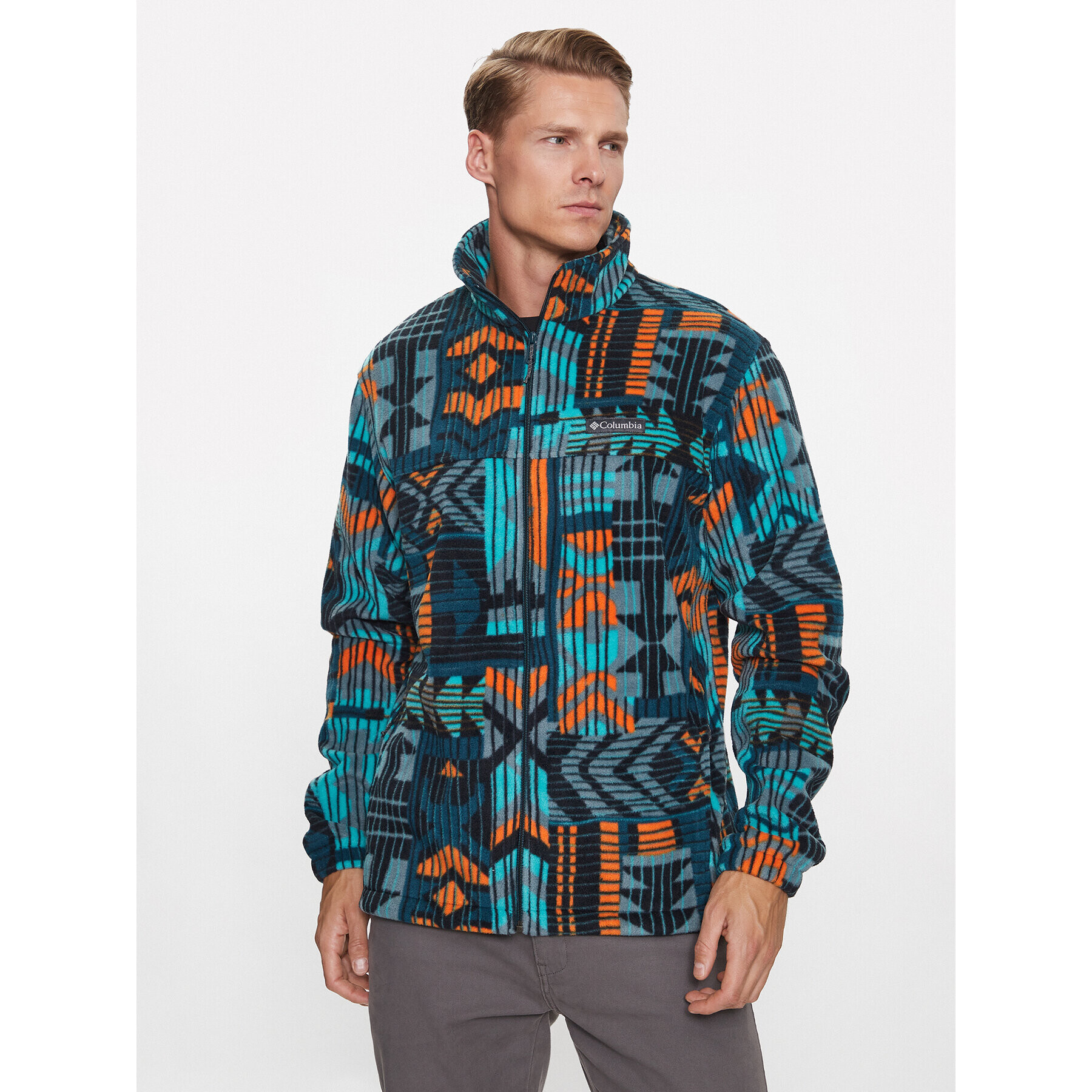 Columbia Полар Steens Mountain™ Printed Jacket Син Regular Fit - Pepit.bg