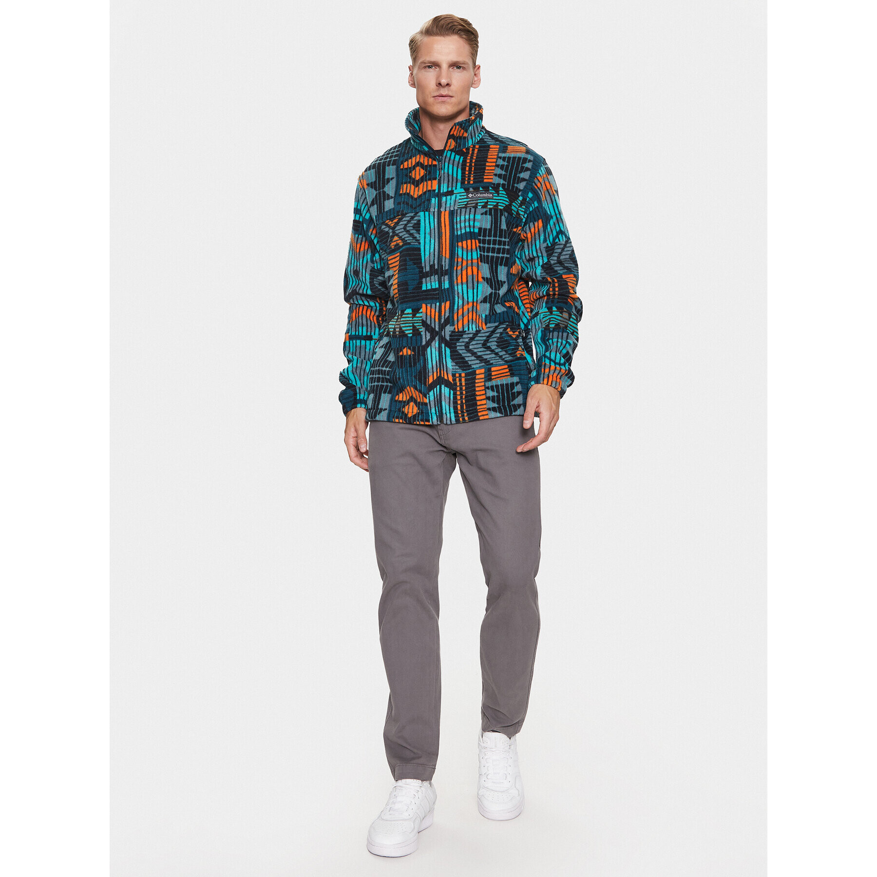 Columbia Полар Steens Mountain™ Printed Jacket Син Regular Fit - Pepit.bg