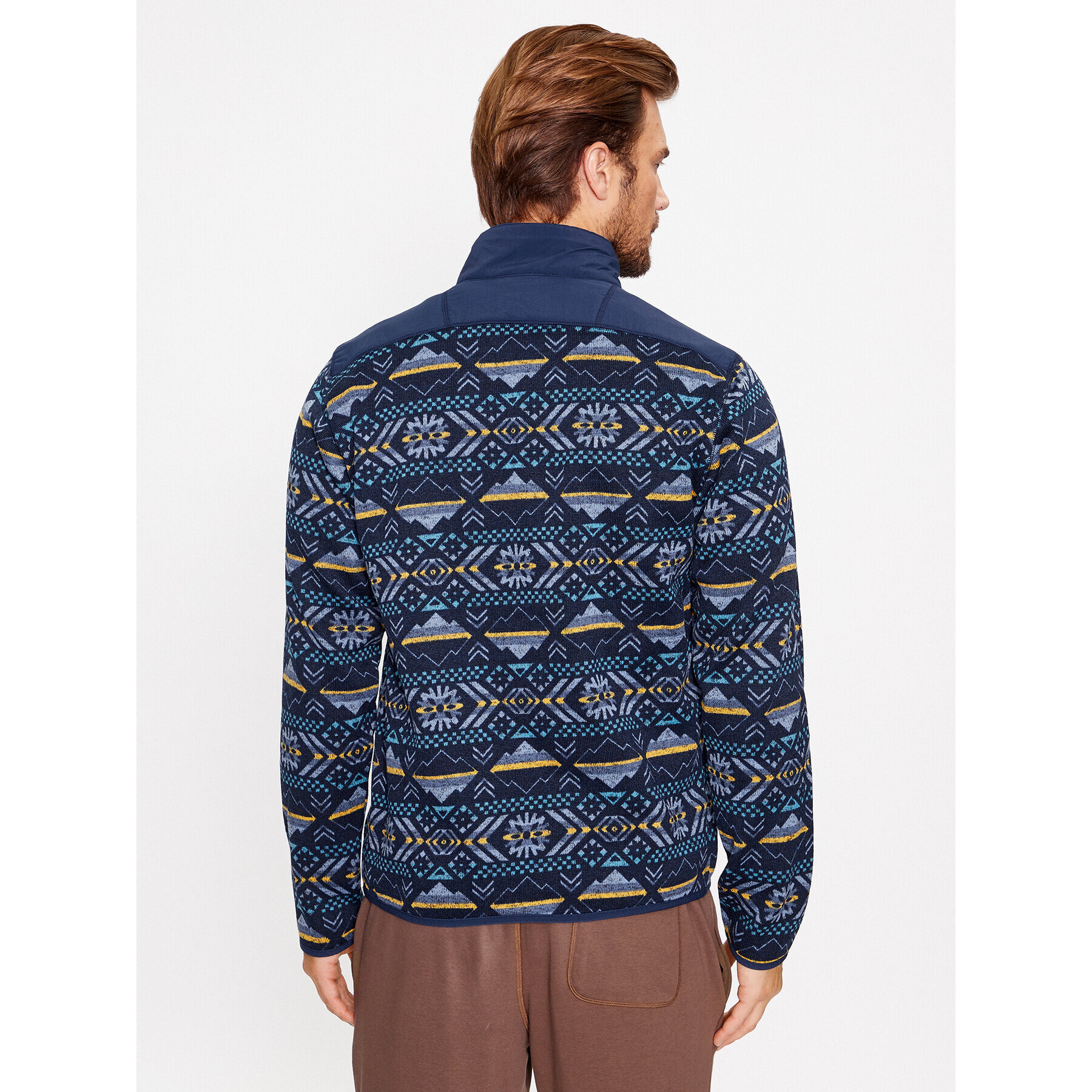 Columbia Полар Sweater Weather™ II Printed Half Zip Син Regular Fit - Pepit.bg