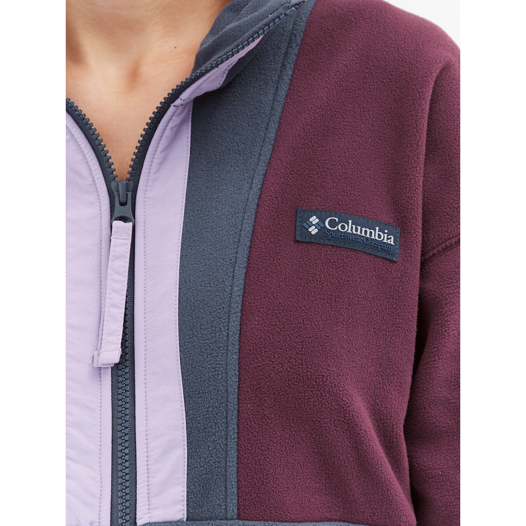 Columbia Полар W Back Bowl™ Fleece Червен Regular Fit - Pepit.bg