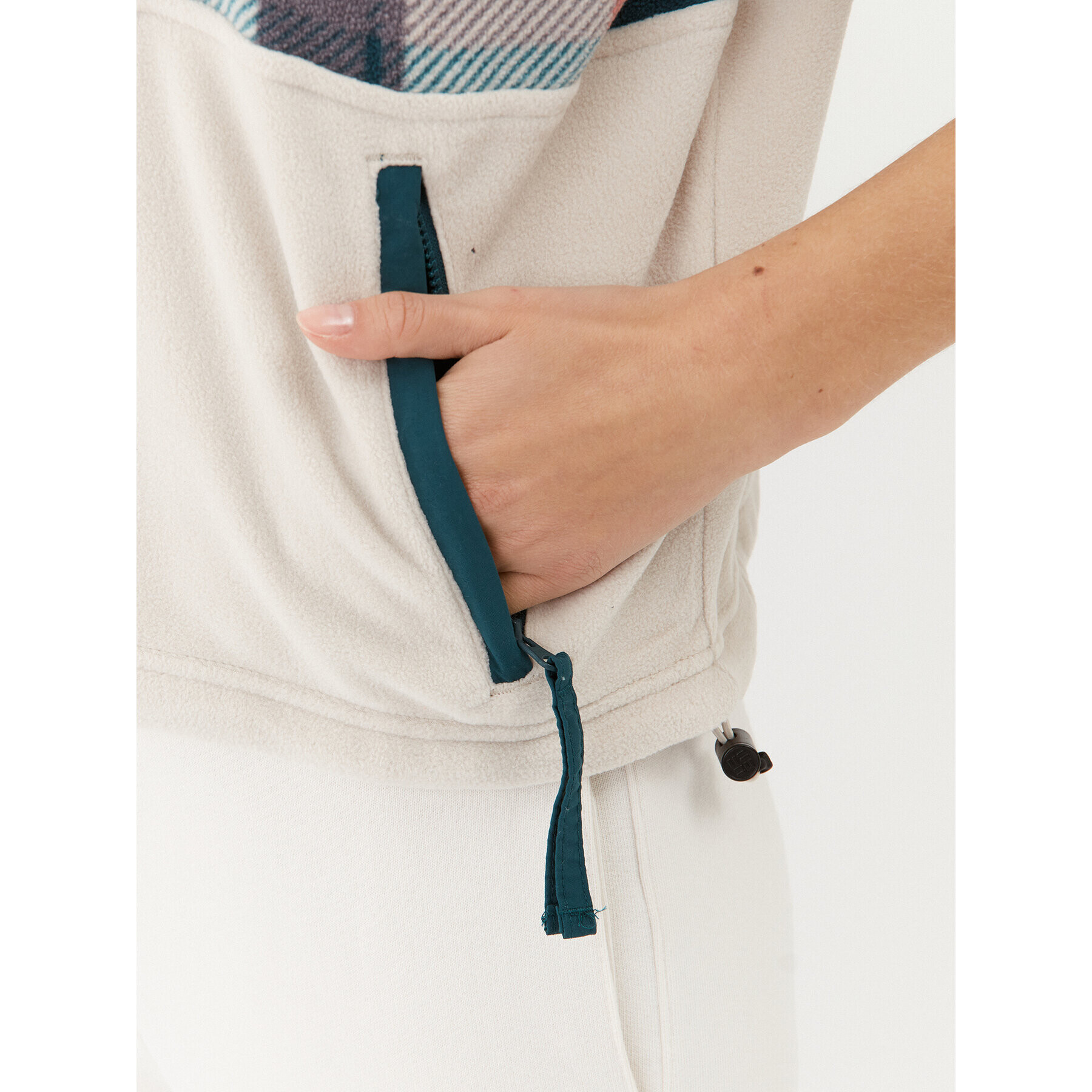 Columbia Полар W Back Bowl™ Fleece Син Regular Fit - Pepit.bg