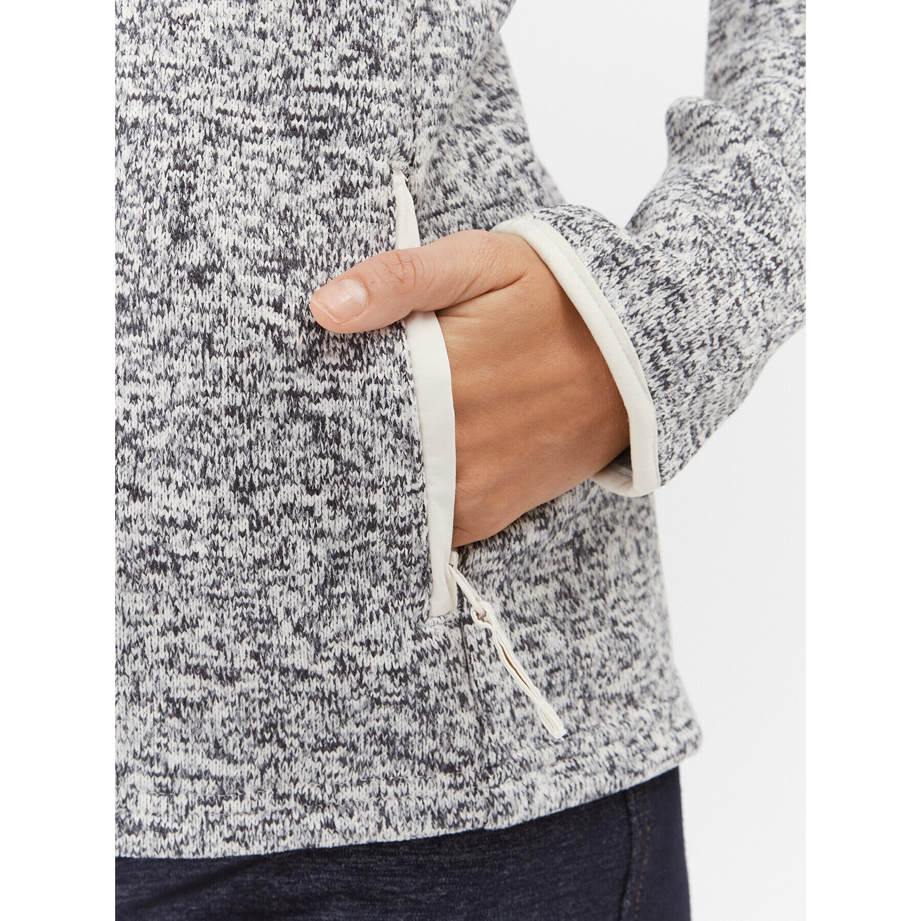 Columbia Полар W Sweater Weather™ Full Zip Сив Regular Fit - Pepit.bg