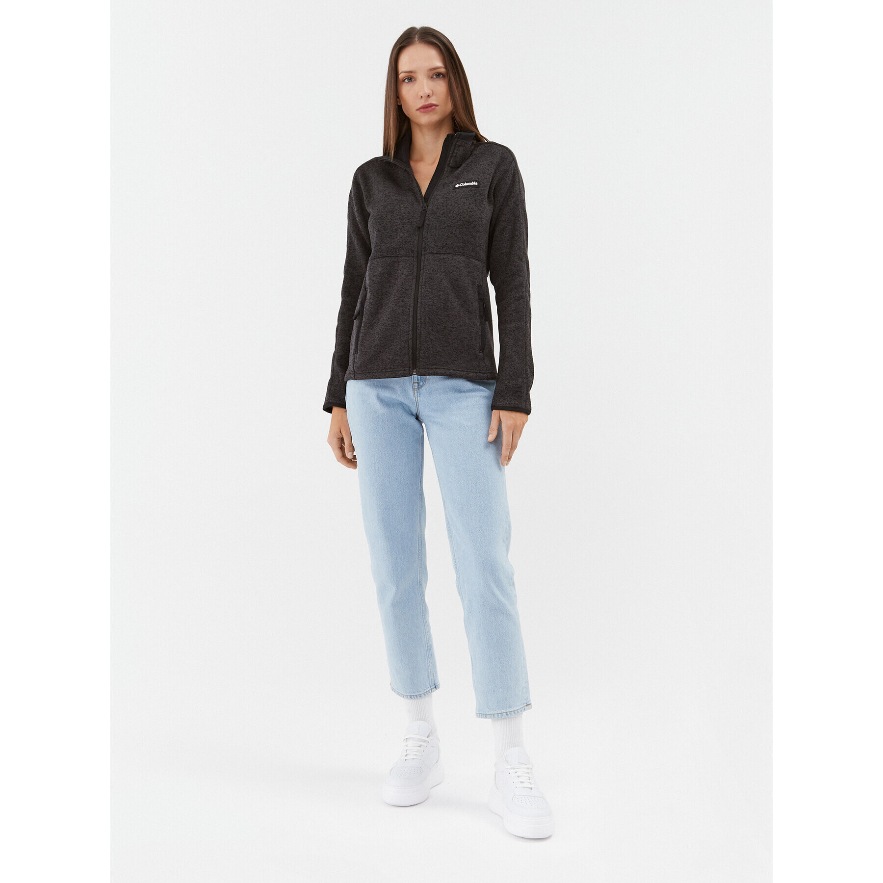 Columbia Полар W Sweater Weather™ Full Zip Черен Regular Fit - Pepit.bg