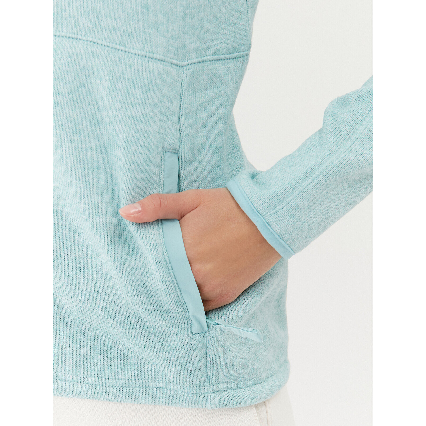 Columbia Полар W Sweater Weather™ Full Zip Зелен Regular Fit - Pepit.bg