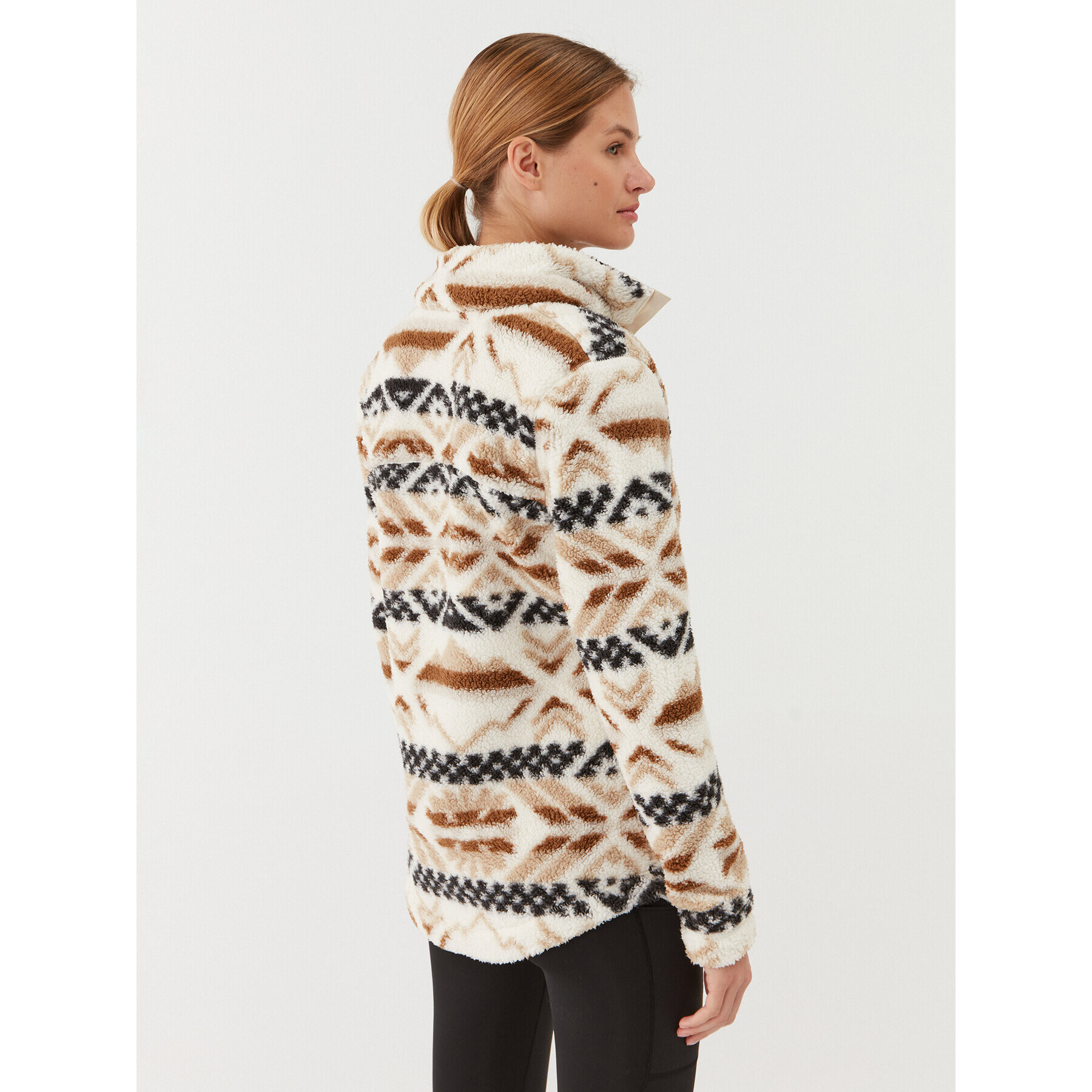 Columbia Полар West Bend™ Full Zip Екрю Regular Fit - Pepit.bg
