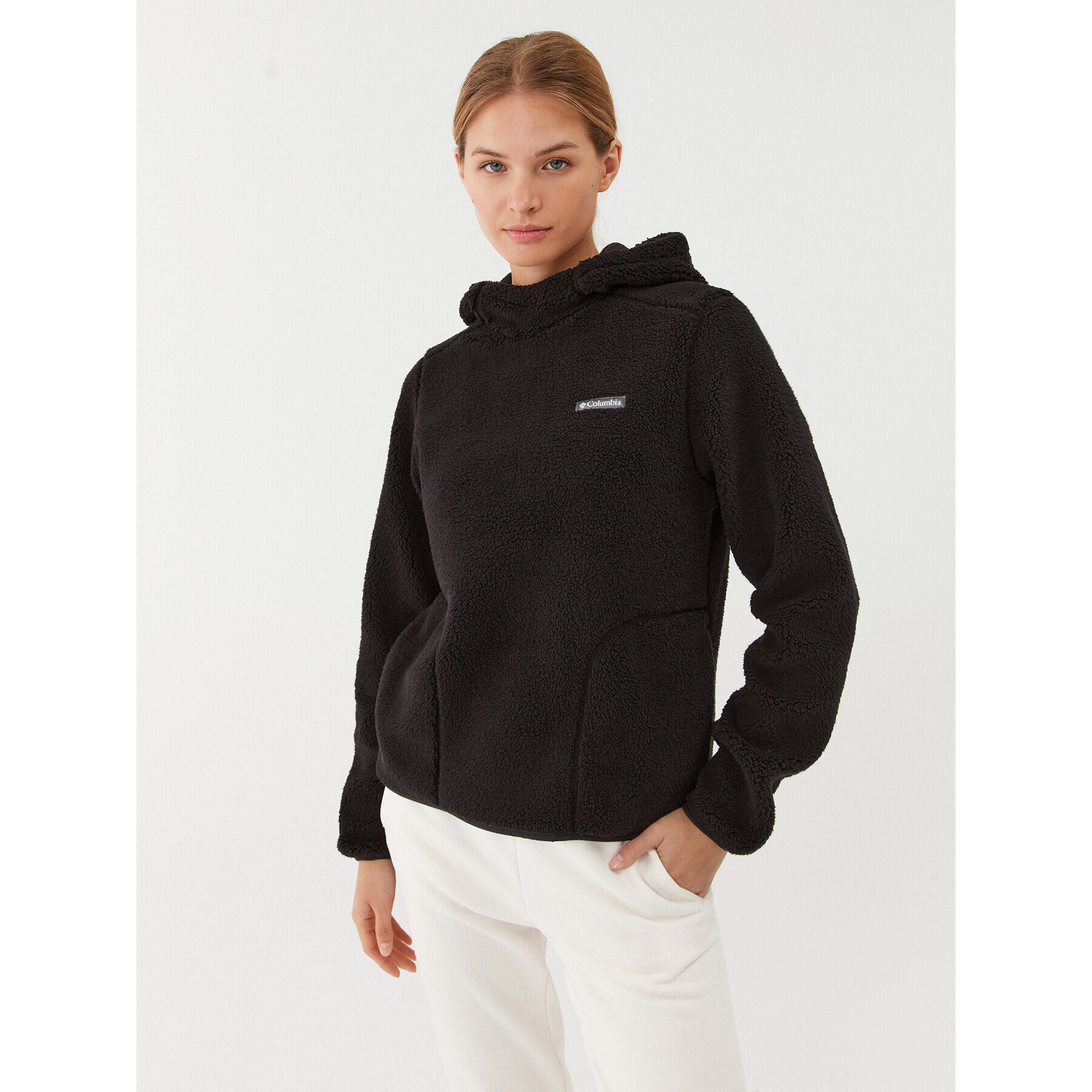 Columbia Полар West Bend™ Hoodie Черен Regular Fit - Pepit.bg