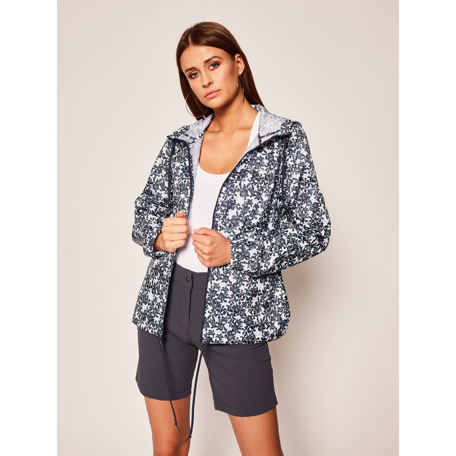Columbia Преходно яке Flash Forward Printed KL3013 Тъмносин Regular Fit - Pepit.bg