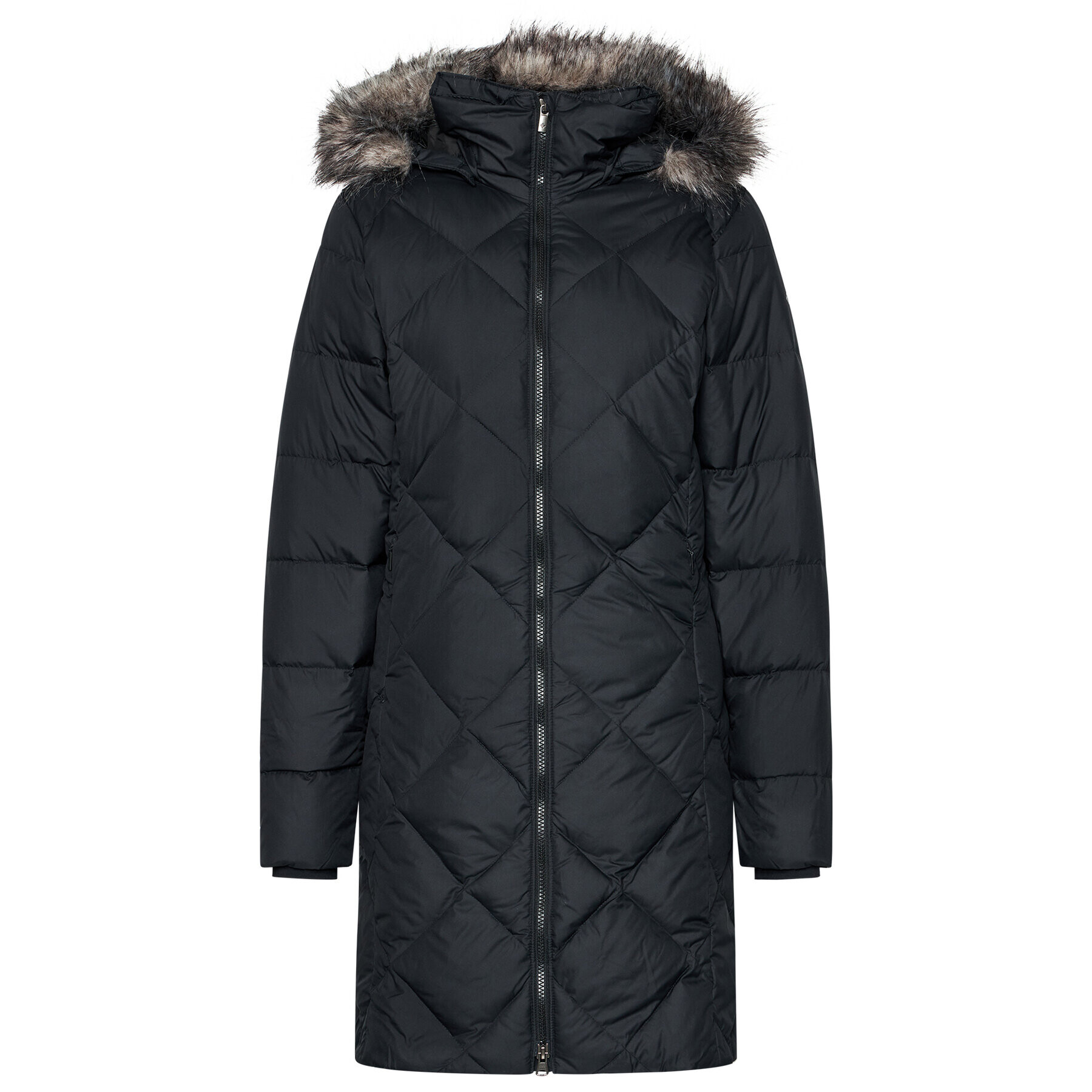 Columbia Пухено яке Icy Heights II Mid 1821533 Черен Regular Fit - Pepit.bg