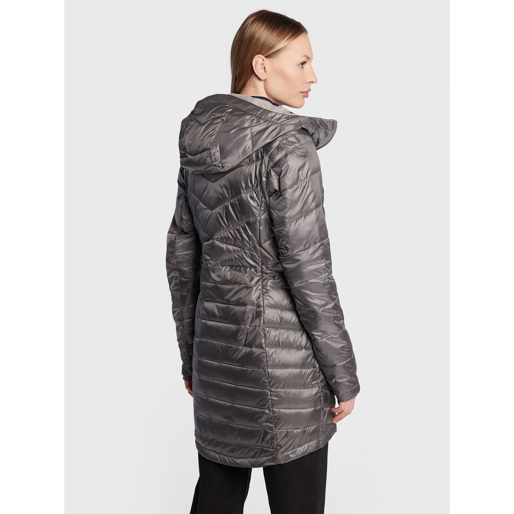 Columbia Пухено яке Joy Peak 1982661 Сив Regular Fit - Pepit.bg