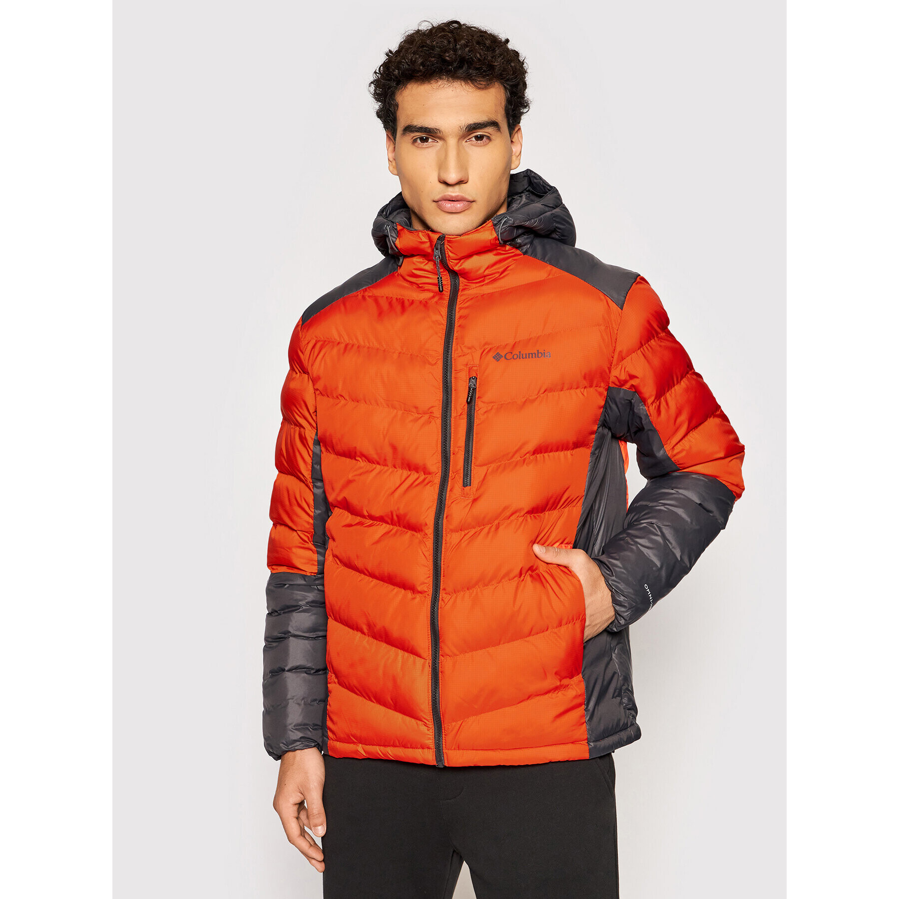 Columbia Пухено яке Labyrinth Loop 1957343 Оранжев Regular Fit - Pepit.bg